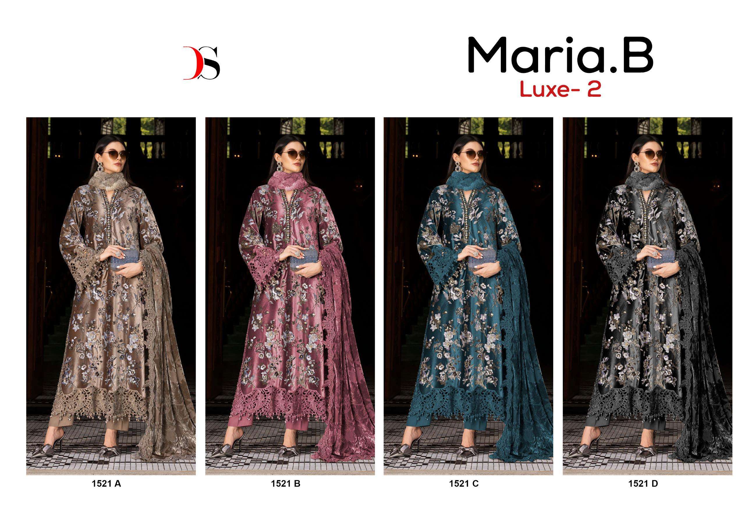 MARIA B LUXE - 2 D.NO. 1521 BY DEEPSY SUITS - 01 - 04  B