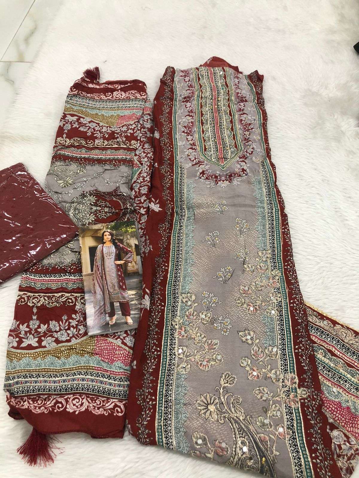 Maslin Premium Collection Code - 30672 By Falah Designer - 01