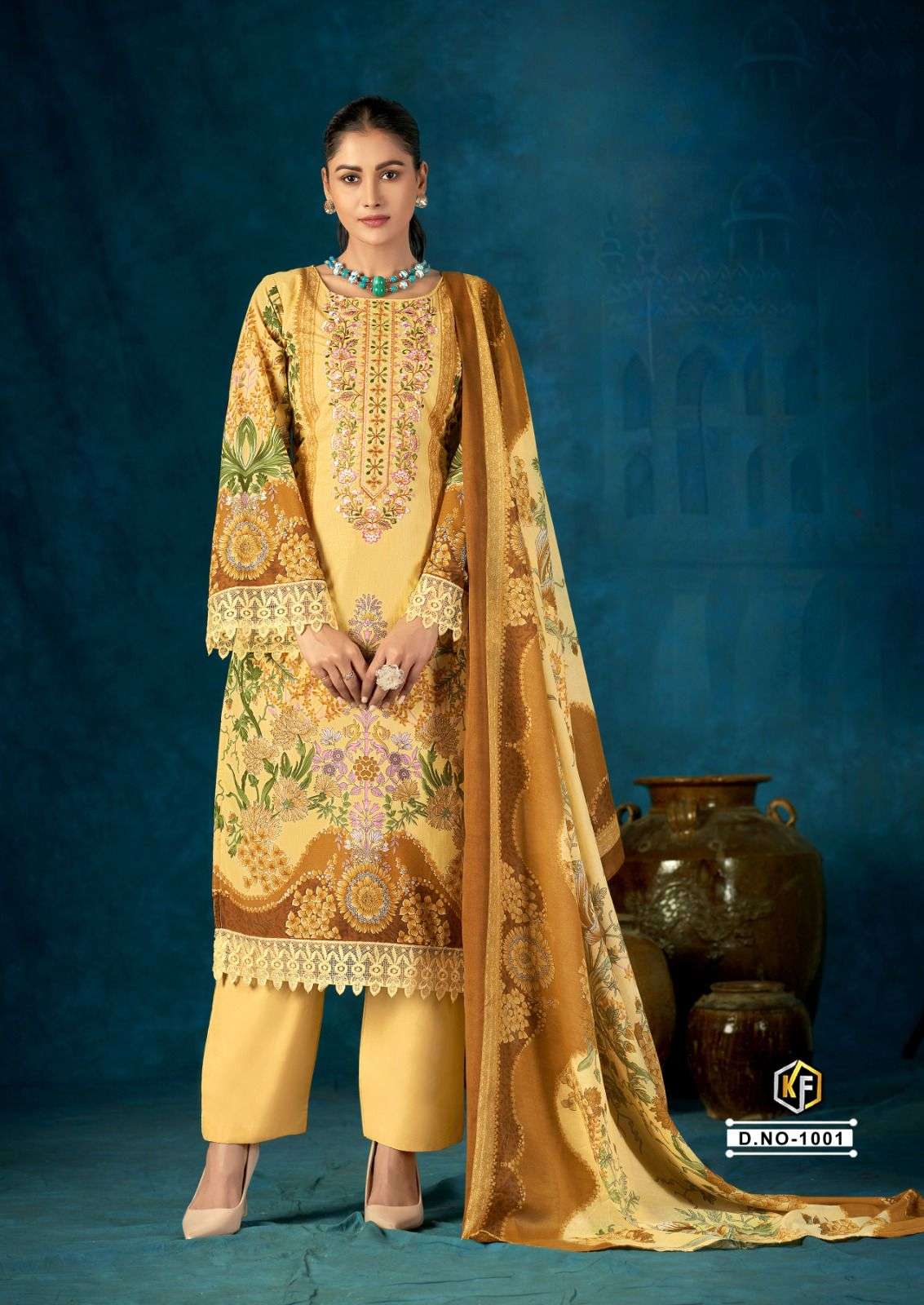 MUZLIN LUXURY COLLECTION SOFT COTTON VOL - 1 BY KEVAL FAB - 01