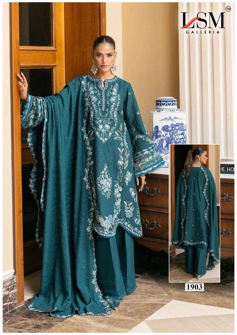 PARIAN DREAM HEAVY LUXURY LAWN COLLECTION VOL -19 BY LSM - 02