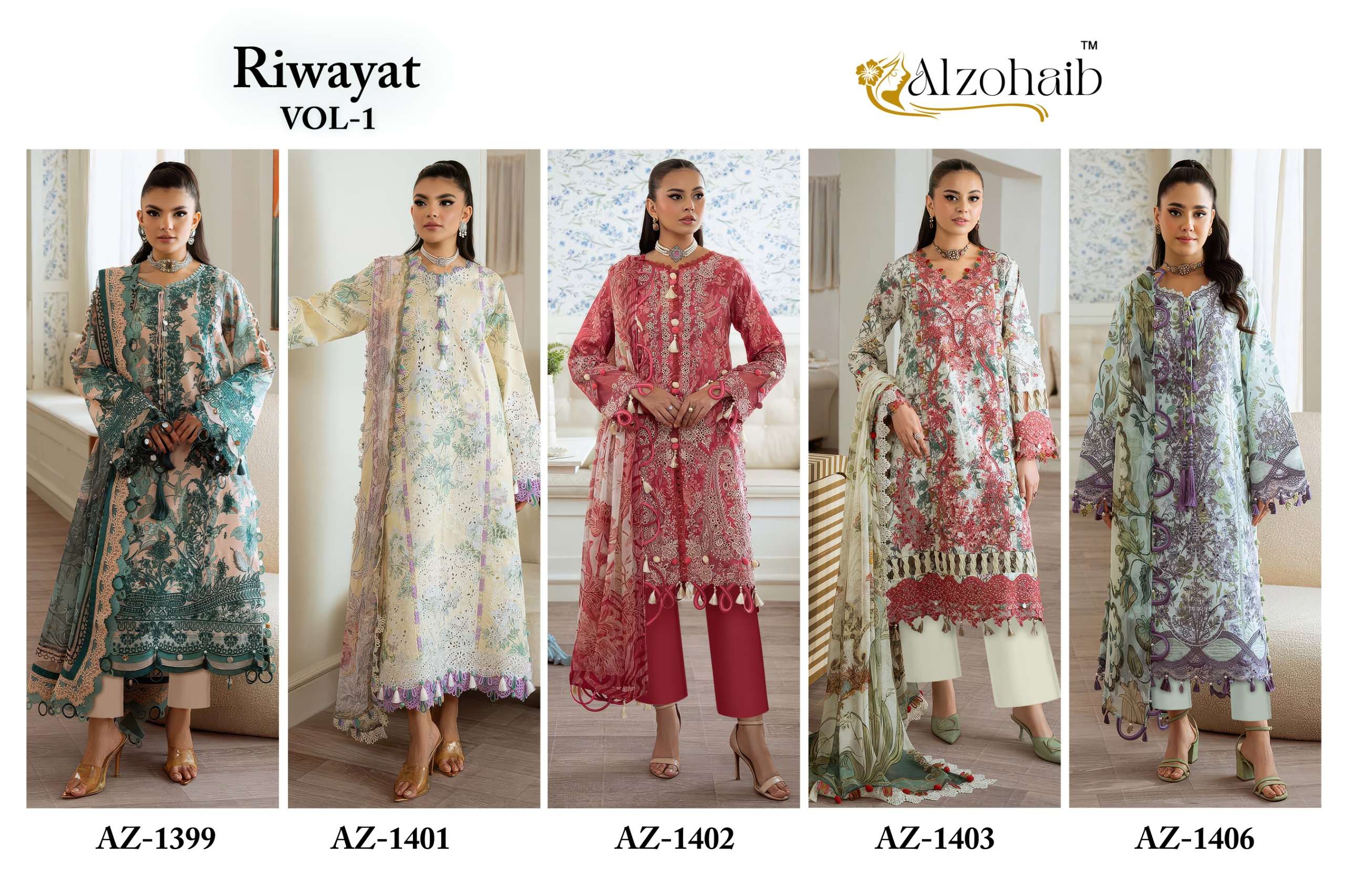 RIWAYAT VOL - 01 D.NO. AZ-1399-1401-1402-1403-1406 BY AL ZOHAIB - 01 - 05 B