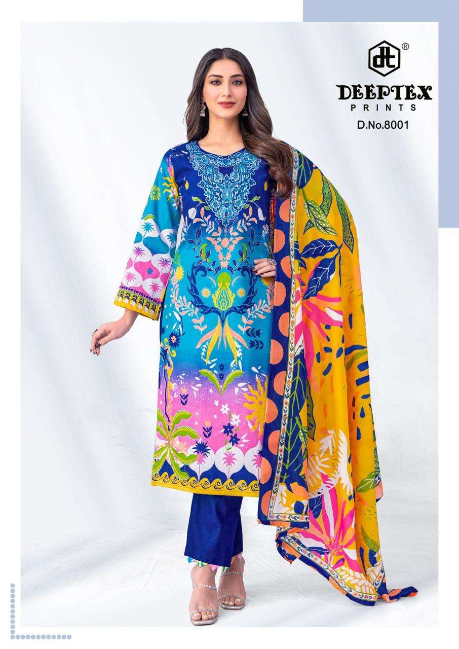 ROOHI ZARA KARACHI VOL - 8 BY DEEPTEX PRINTS - 01