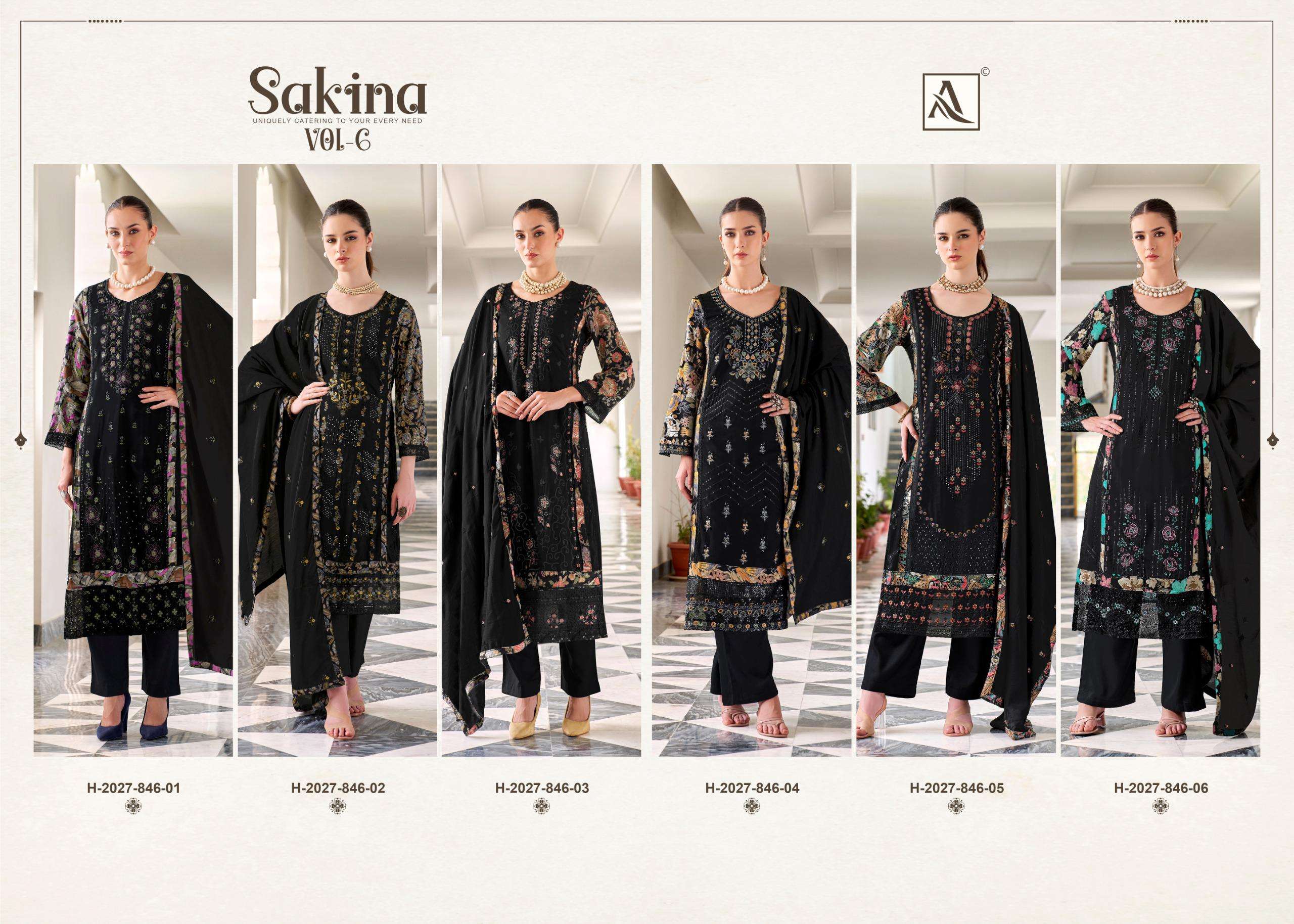 SAKINA VOL - 06 BY ALOK - 01 - 06