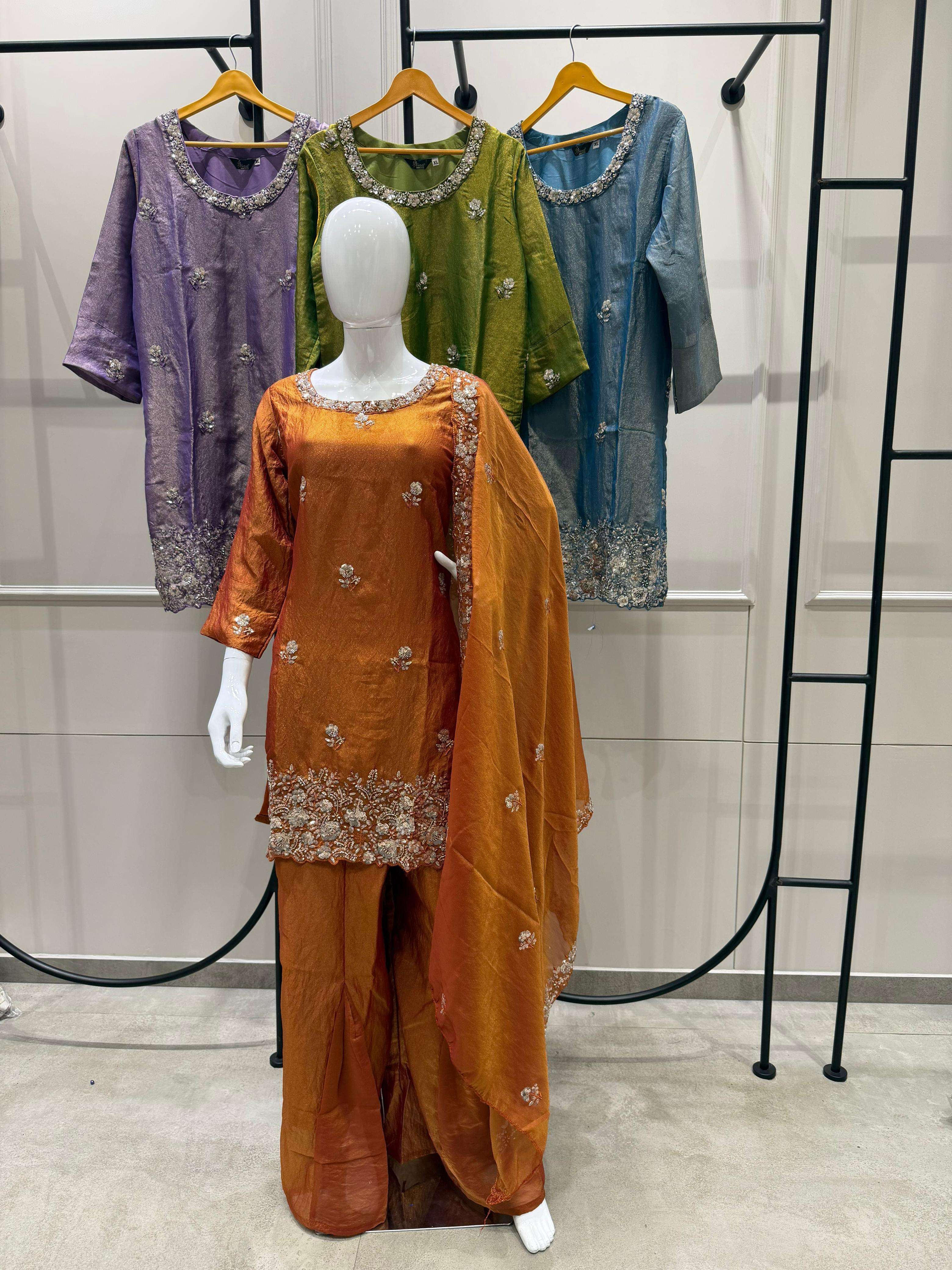 SIMMER MOSS CHIFFON DN - 2167 BY SHREE FABS - 04