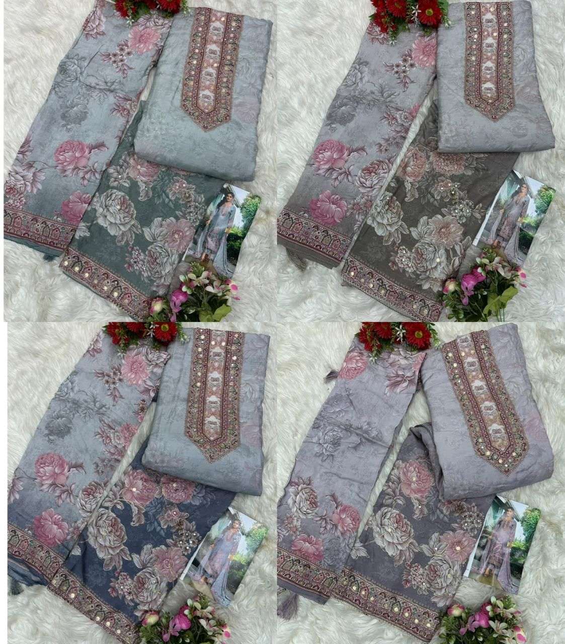 DESIGN NO. AT - 201 (ABCD) BY AMRUTVELA - 05 - 08