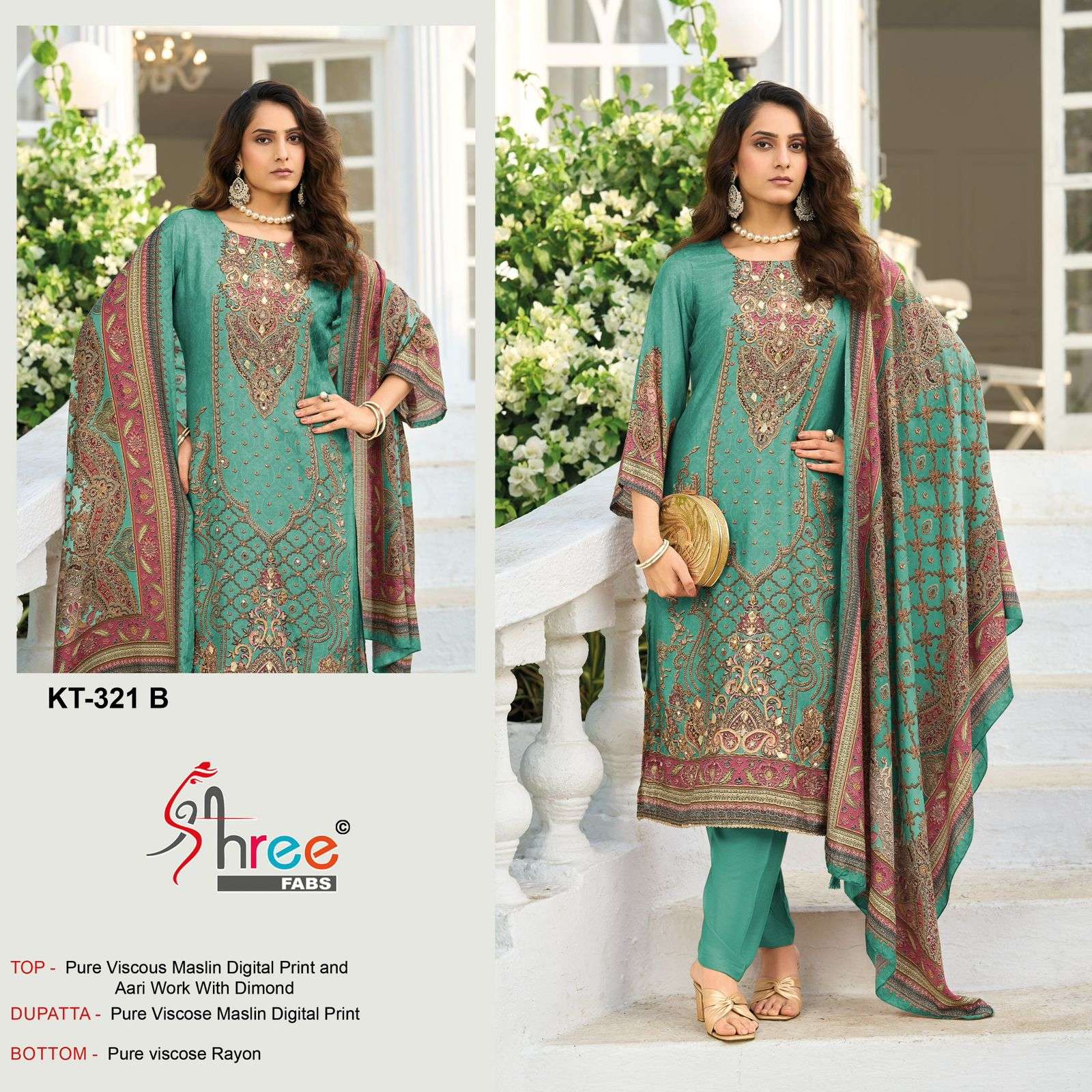 DESIGN NO. KT - 321 BY SHREE FABS - 02