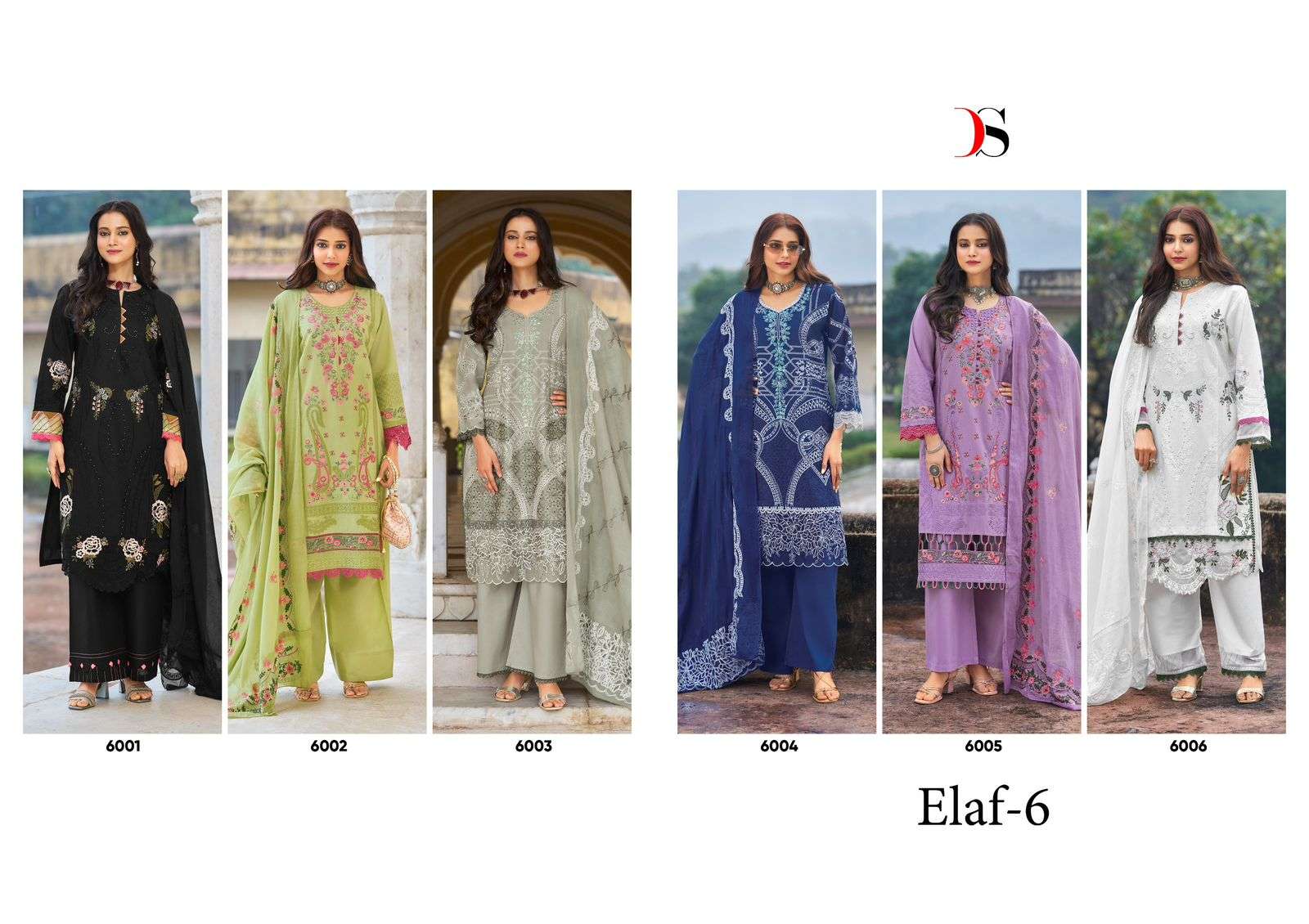 EALF LUXURY LAWN 25 - 6 BY DEEPSY SUITS - 01 - 06