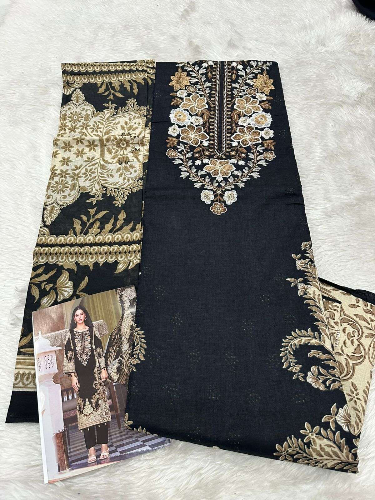 Falah Premium Cotton Collection Code - 25010 By Falah Designer - 05