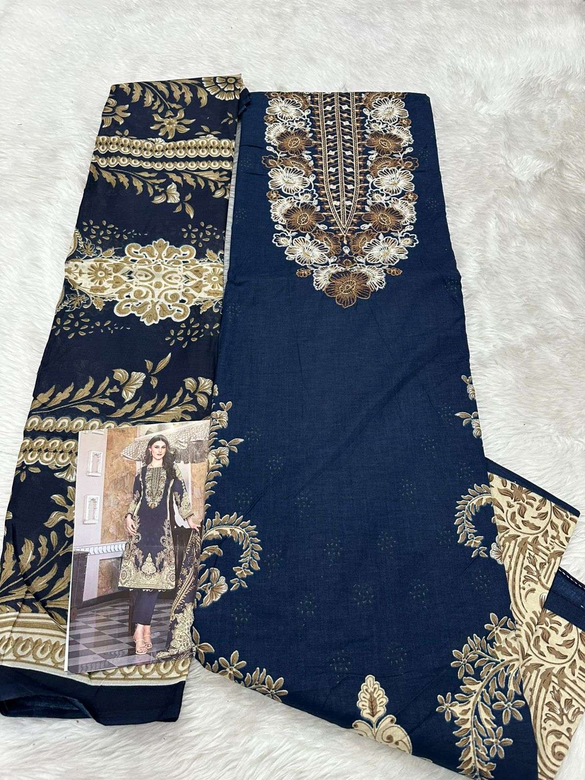 Falah Premium Cotton Collection Code - 25010 By Falah Designer - 06