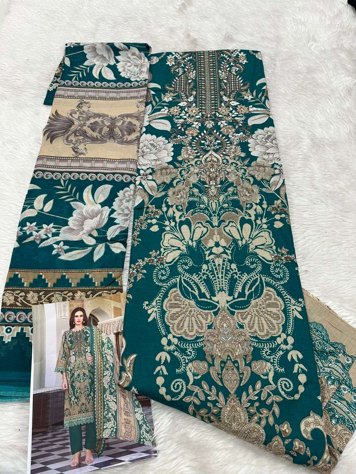 Falah Premium Cotton Collection Code - 25010 By Falah Designer - 07