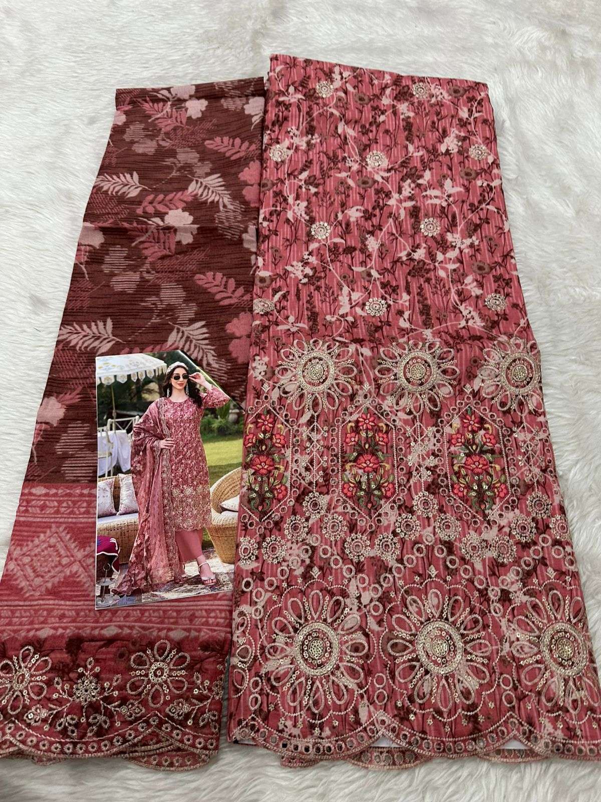 Falah Premium Cotton Collection Code - 26020 By Falah Designer - 02