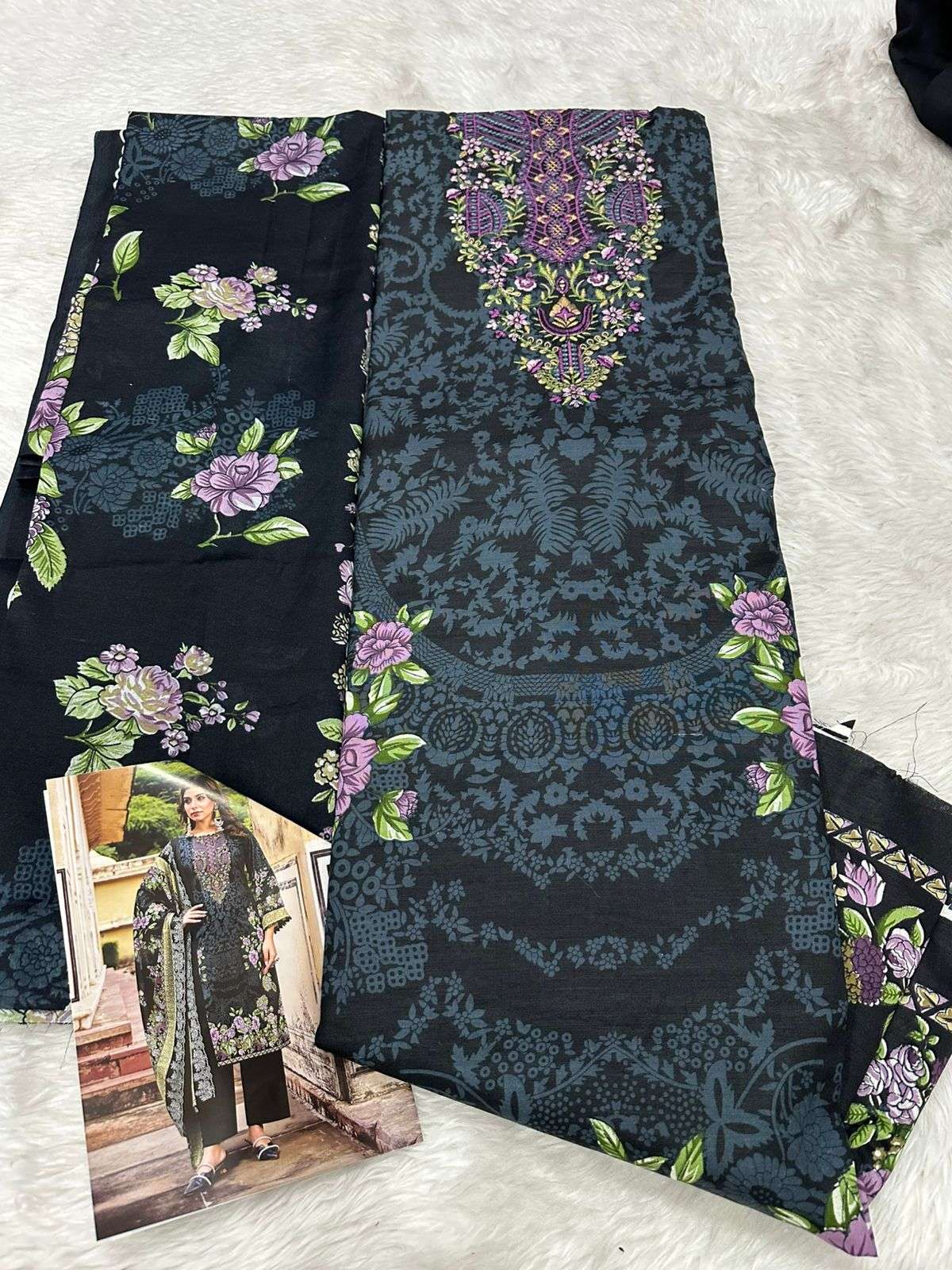 Falah Premium Cotton Collection Code - 30674 By Falah Designer - 01