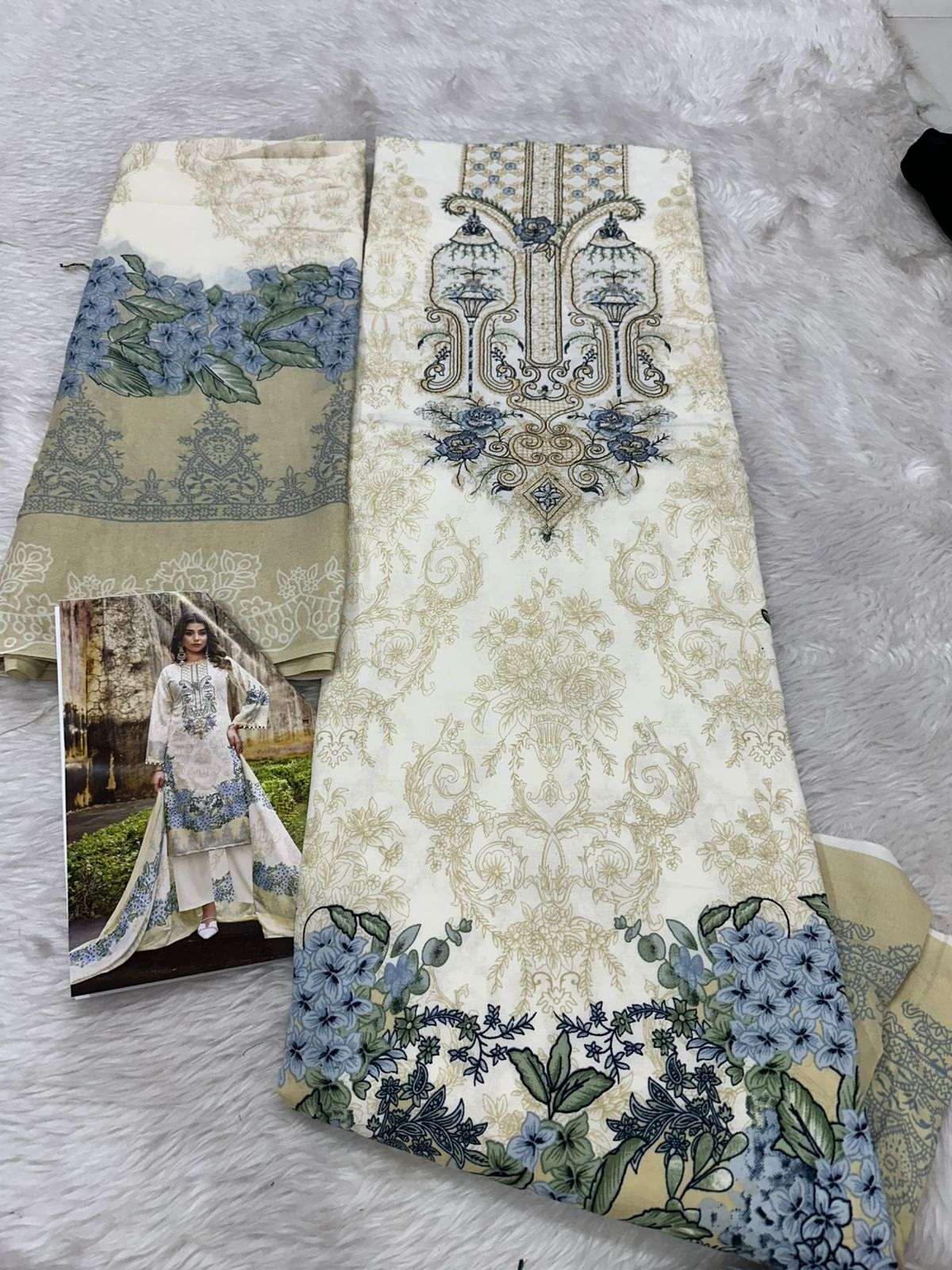 Falah Premium Cotton Collection Code - 30674 By Falah Designer - 07