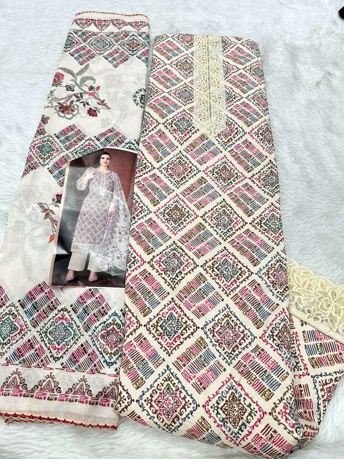 Falah Premium Cotton Collection Code - 30675 By Falah Designer - 06