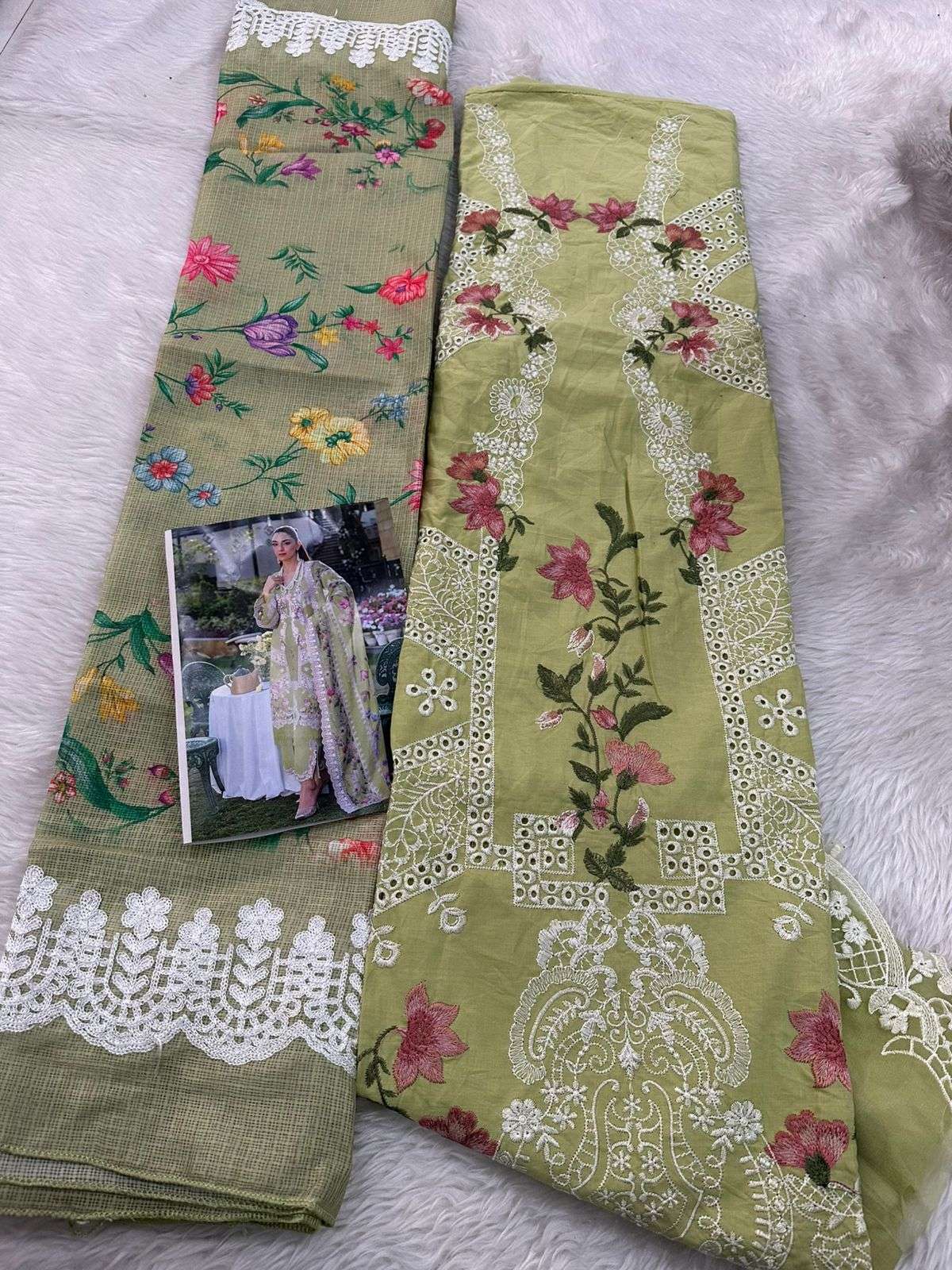 FALAH PREMIUM COTTON COLLECTION CODE 30724 - B BY FALAH DESIGNER SUITS - 01