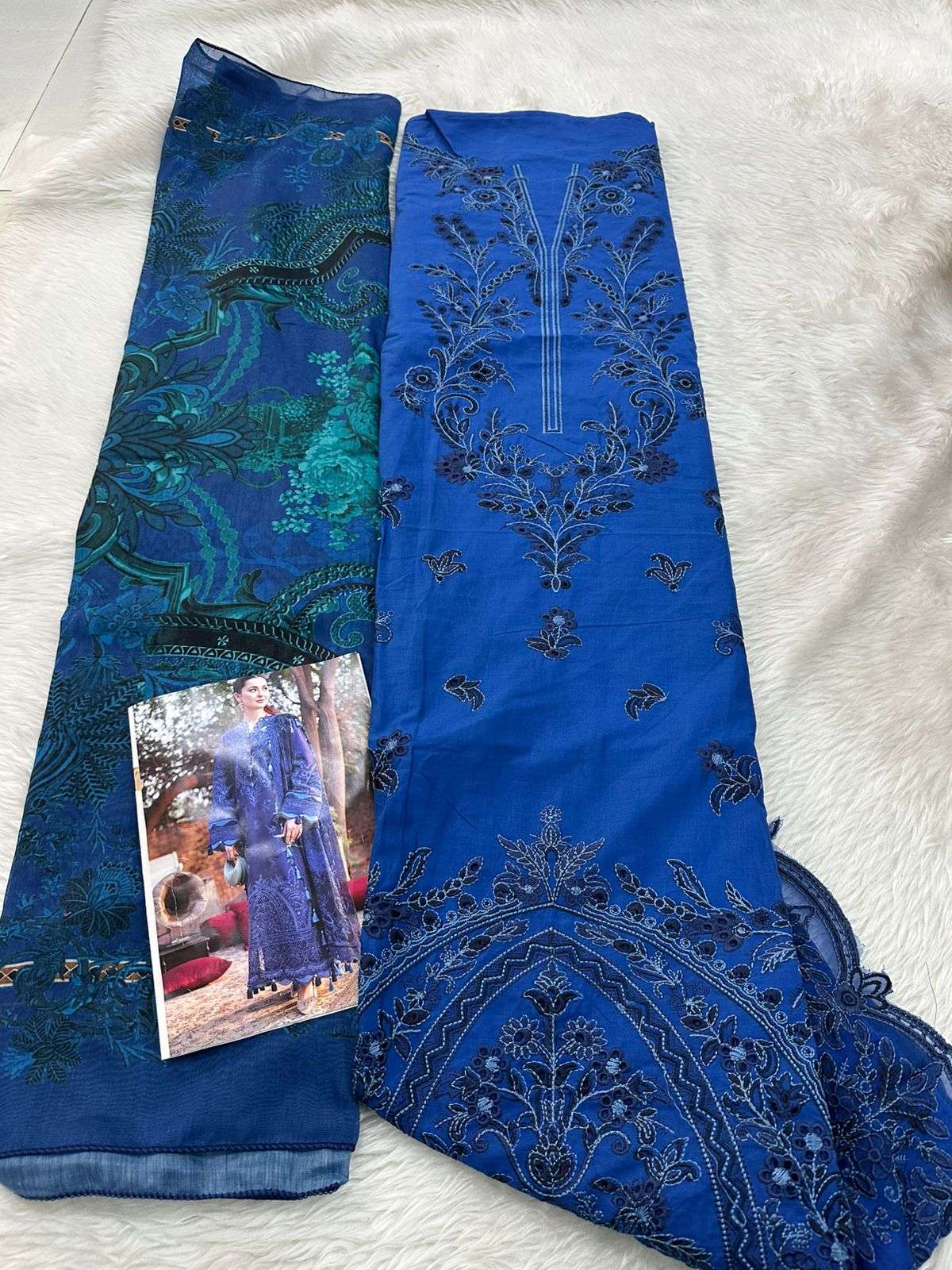 FALAH PREMIUM COTTON COLLECTION CODE 30725 - B BY FALAH DESIGNER SUITS - 02