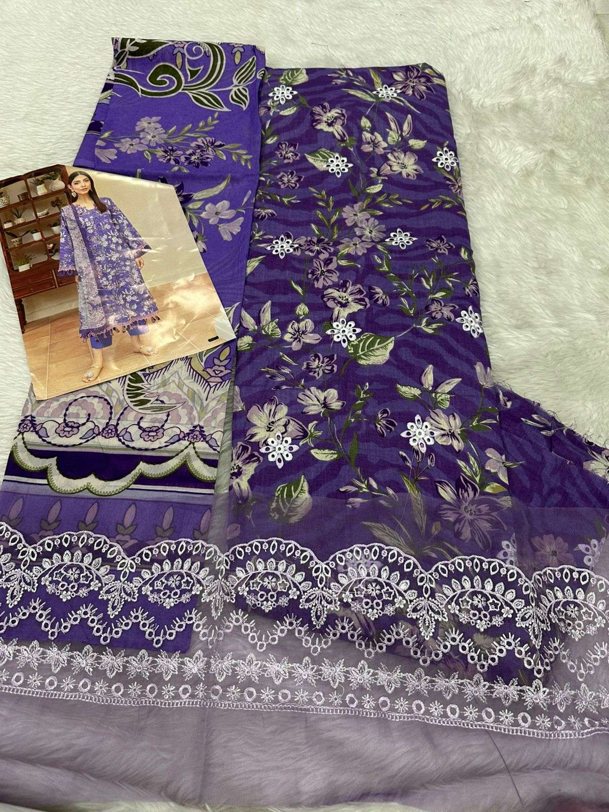 Falah Premium Cotton Collection Code - 30762 By Falah Designer - 06