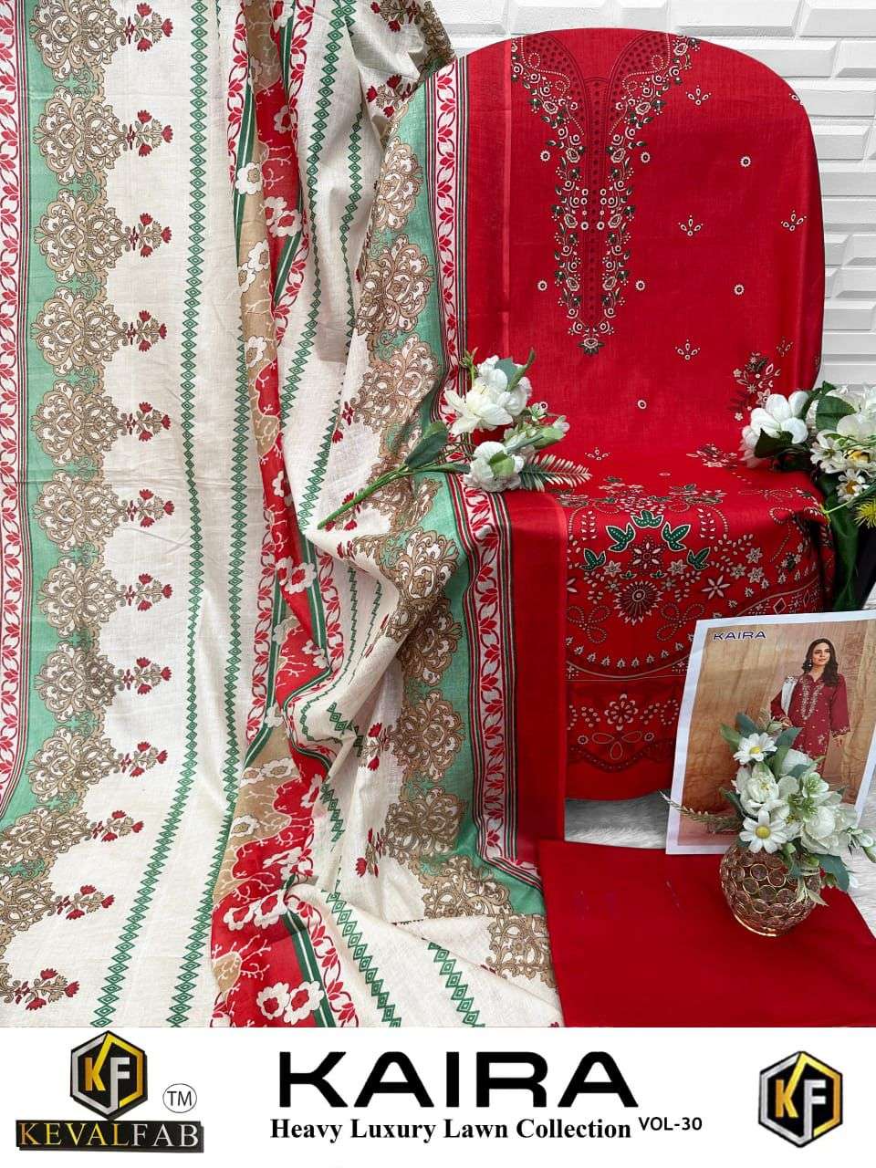 KAIRA VOL - 30 BY KEVAL FAB - 12