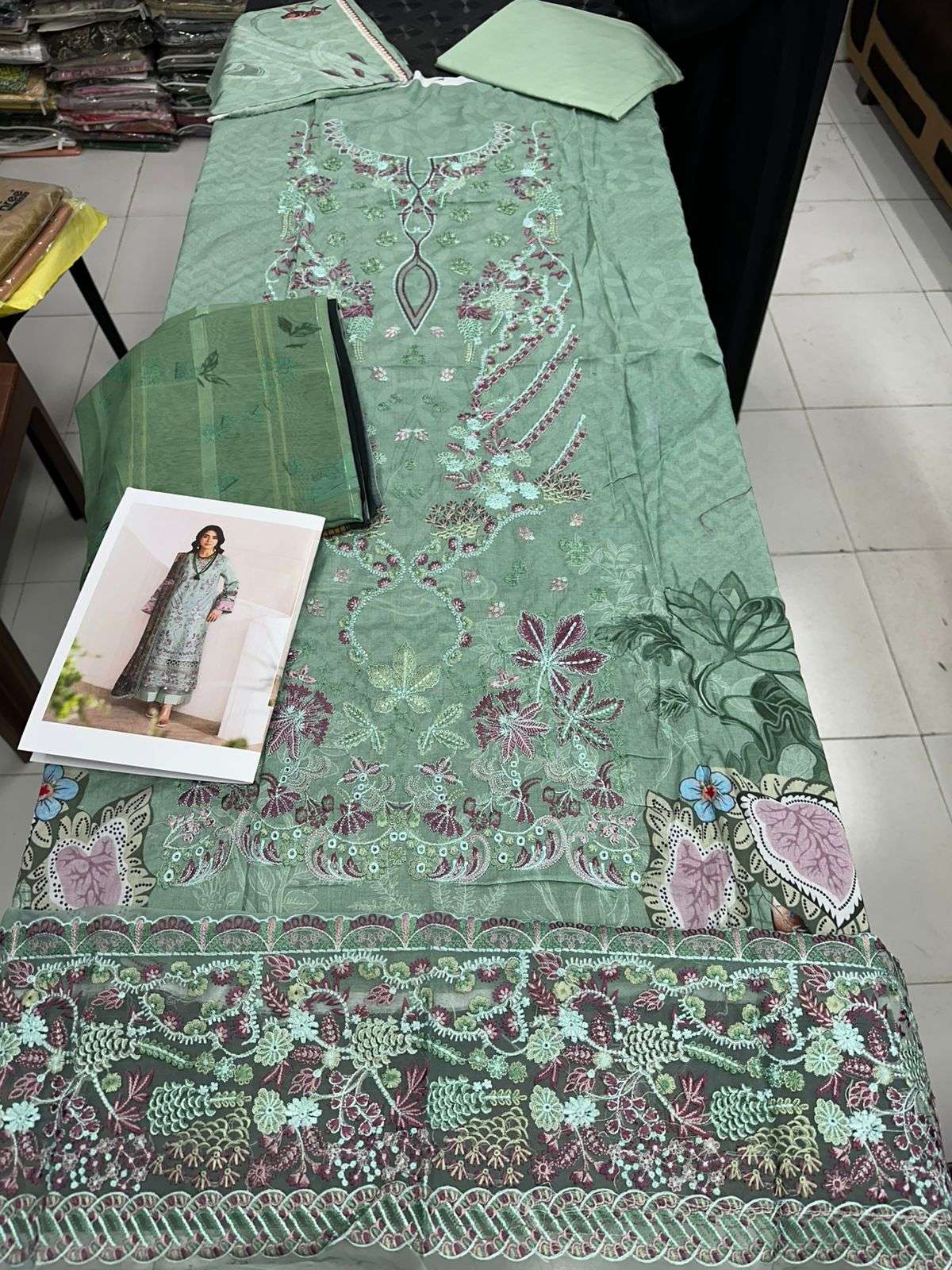 Mashaal Luxury Lawn Vol 14 By Ramsha-11