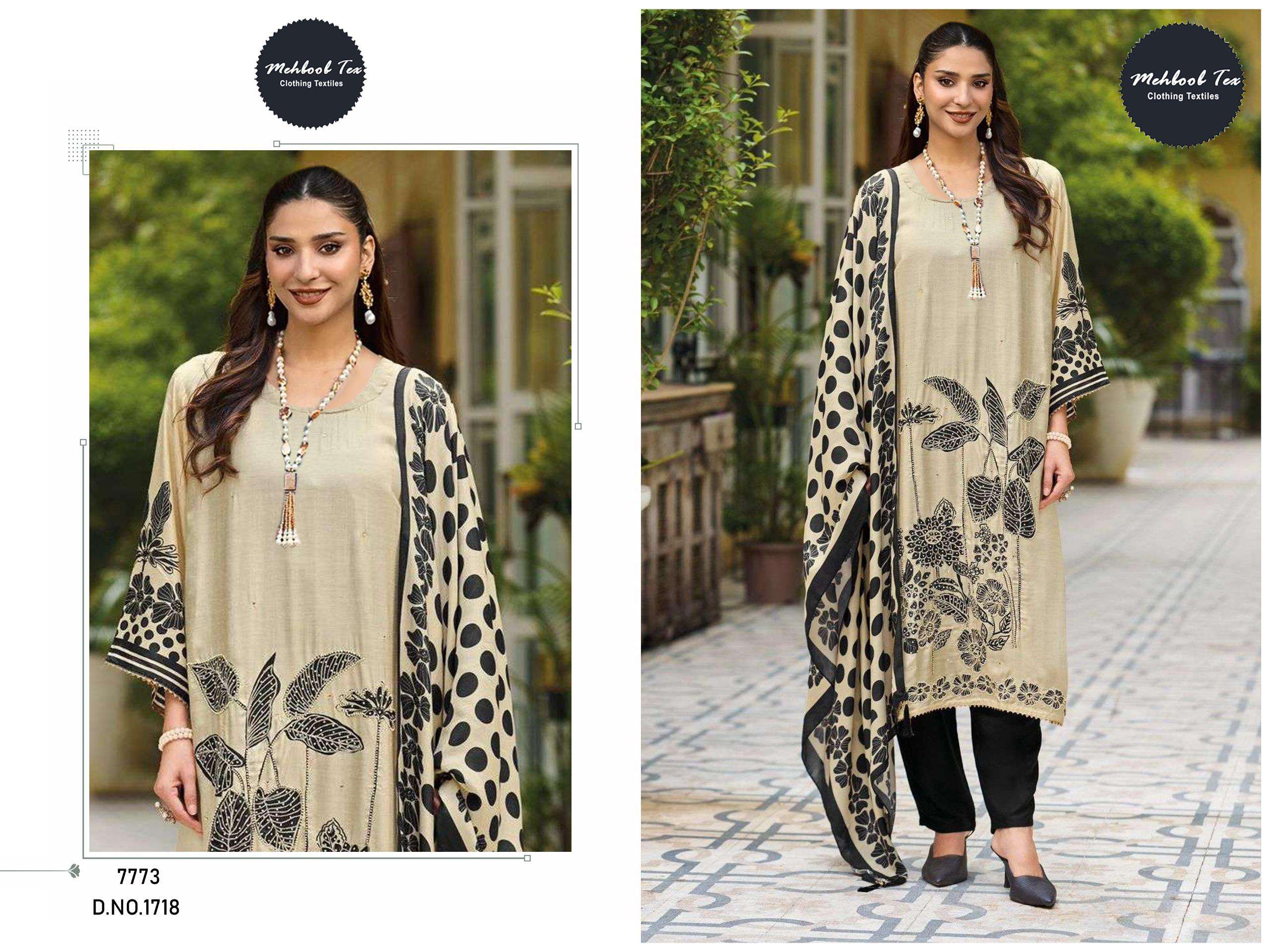 MASLIN COLLECTION D NO. - 1718 BY MEHBOOB TEX - 01