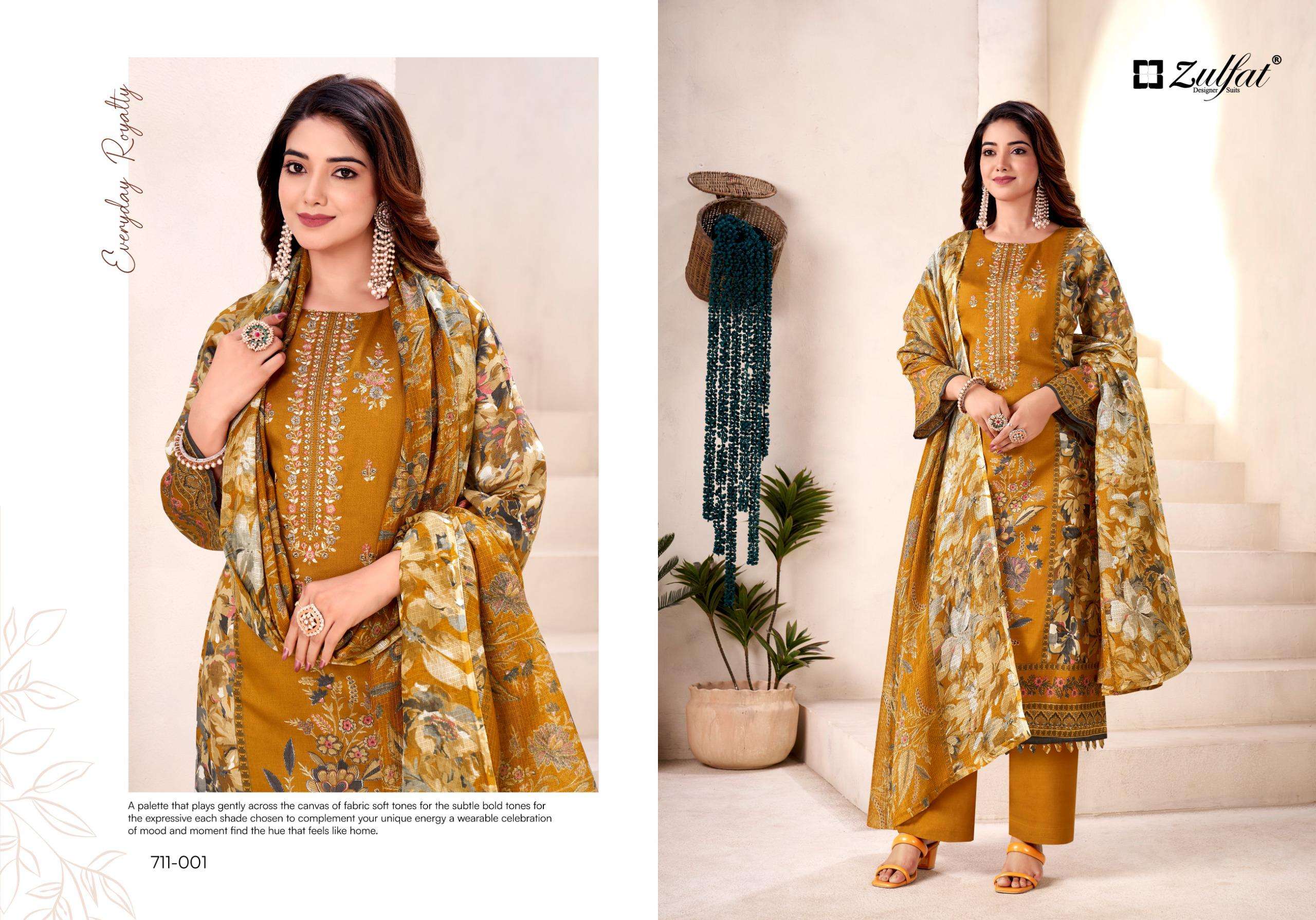 NASEERA EXCLUSIVE DESIGNER COLLECTION BY ZULFAT - 01