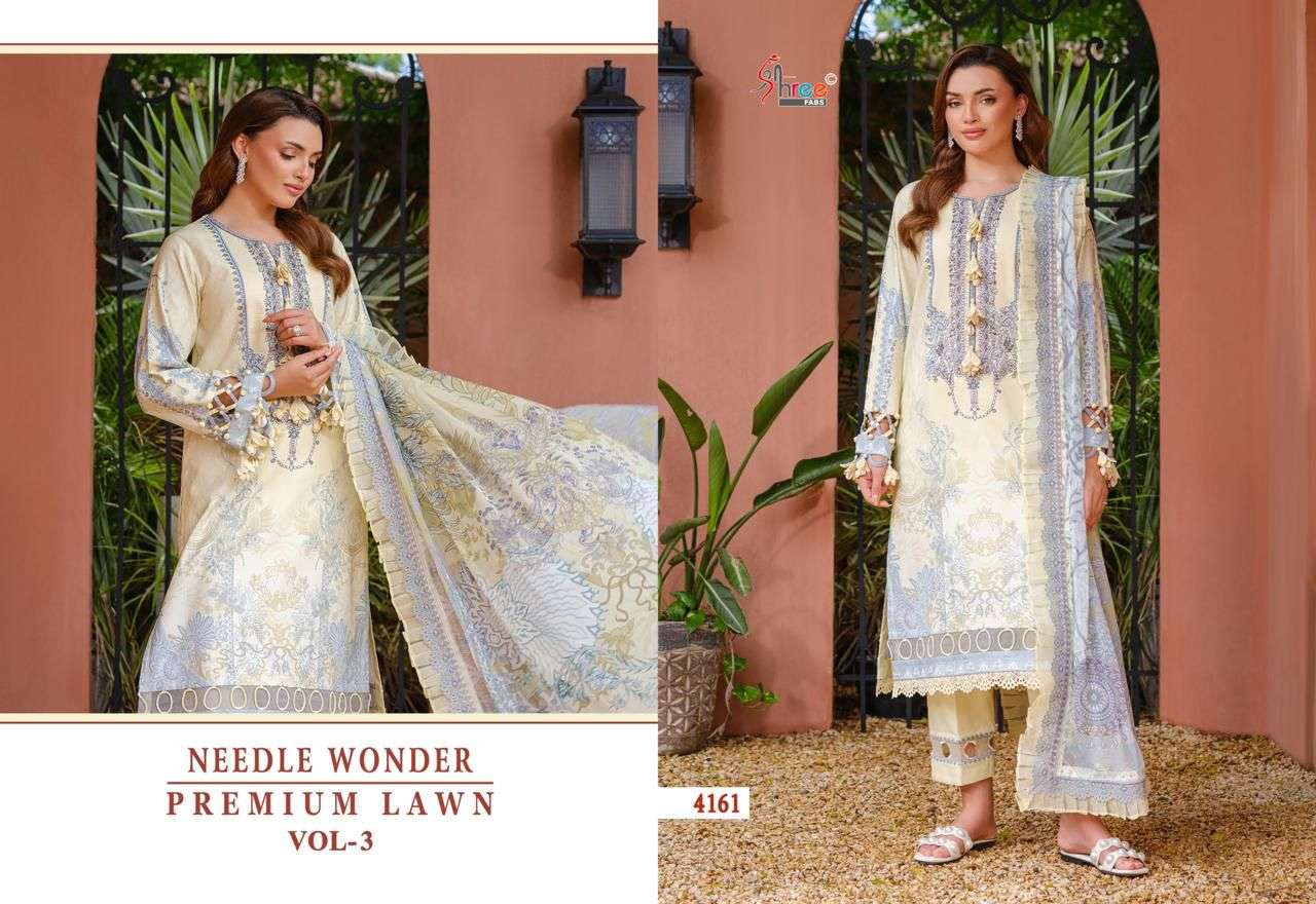 NEEDLE WONDER PREMIUM LAWN VOL - 02 BY SHREE FAB - 01