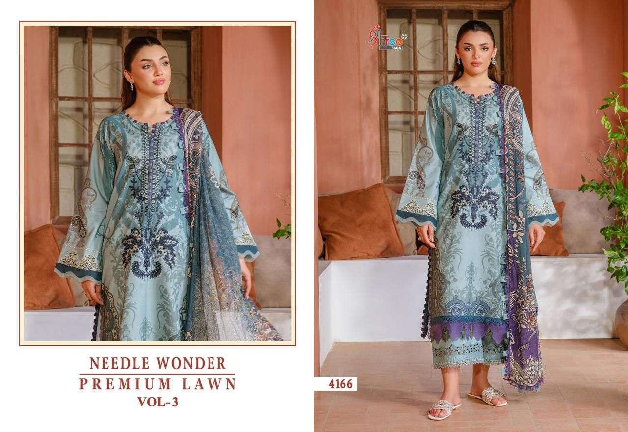 NEEDLE WONDER PREMIUM LAWN VOL - 02 BY SHREE FAB - 04