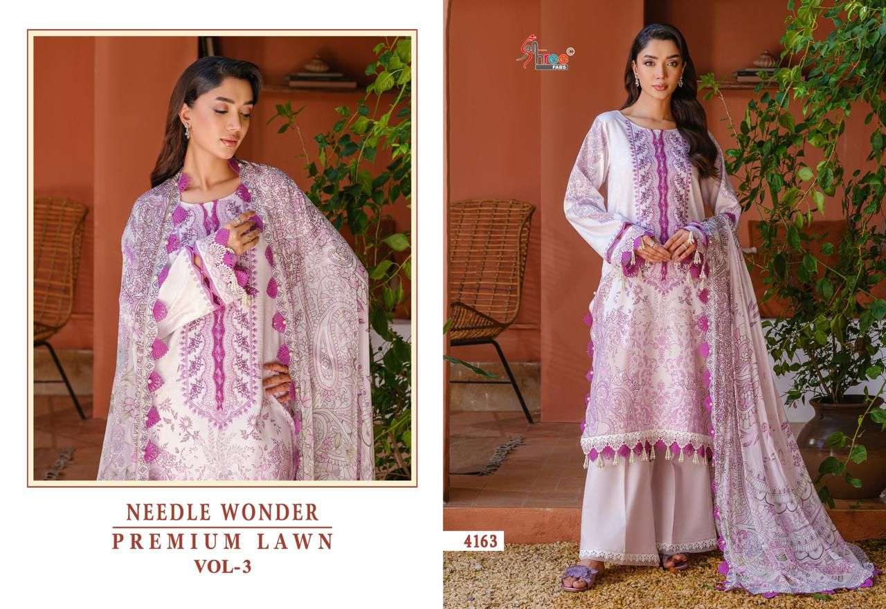 NEEDLE WONDER PREMIUM LAWN VOL - 02 BY SHREE FAB - 05
