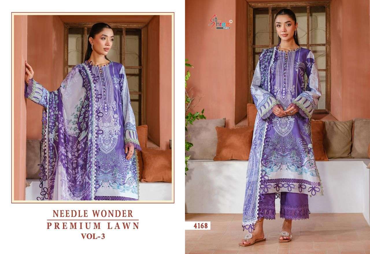NEEDLE WONDER PREMIUM LAWN VOL - 02 BY SHREE FAB - 08