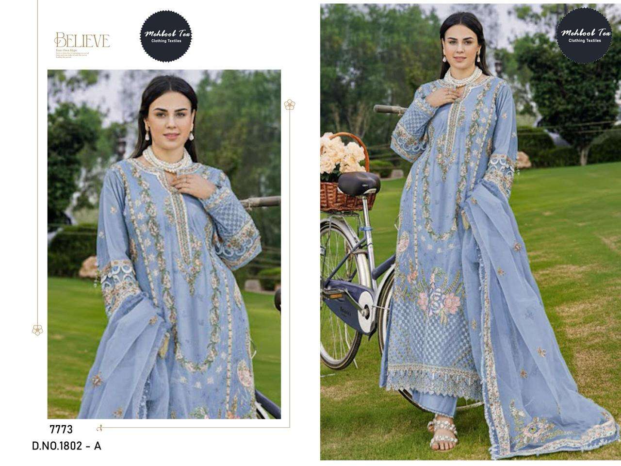 OMBRE PREMIUM D.NO. 1802 A B VOL - 09 BY MEHBOOB TEX - 01