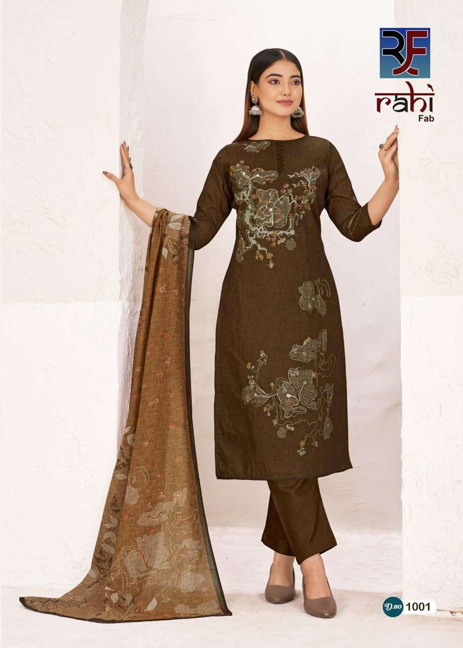 RISING GOLD VOL - 01 BY RAHI FAB - 01