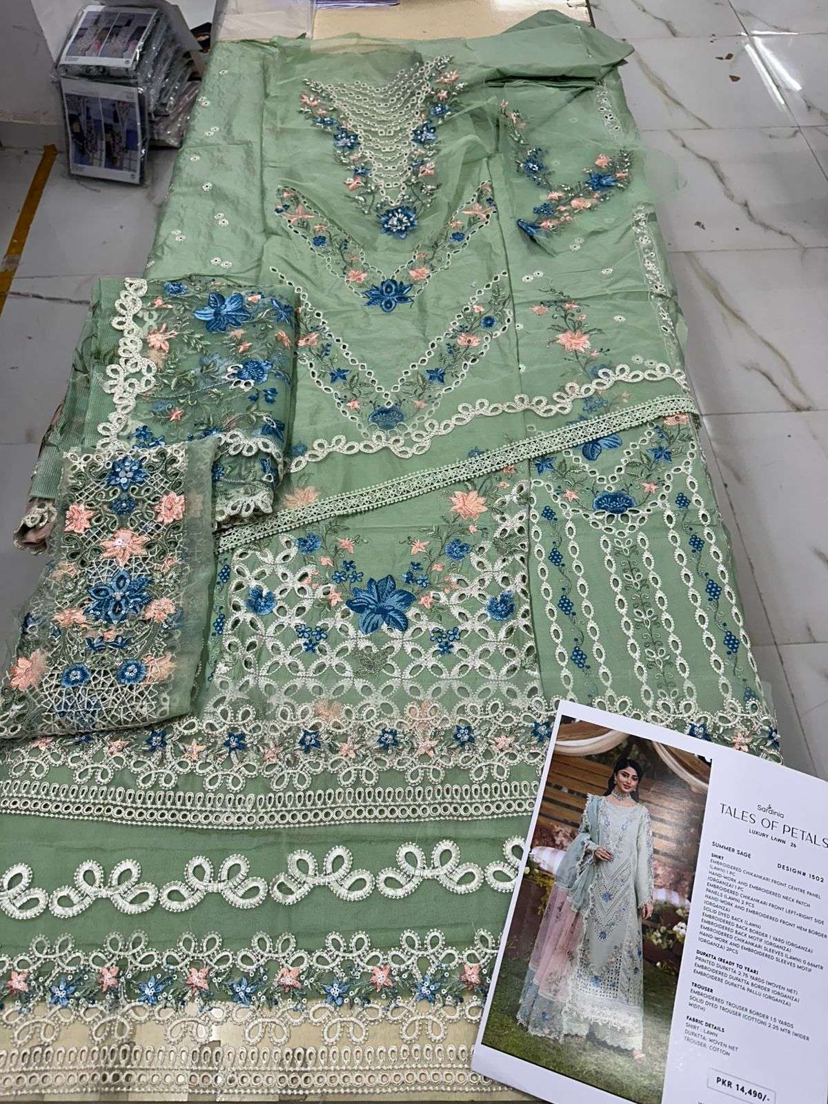 Tales of Petals Luxury Lawn 26 BY Sardinia-16