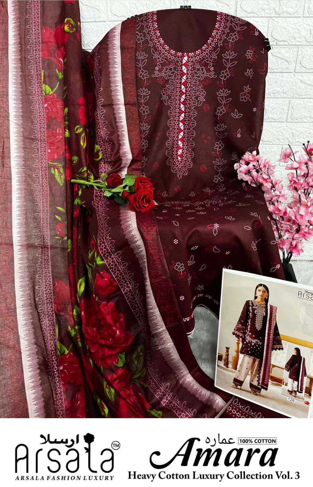 AMARA HEAVY COTTON LUXURY COLLECTION VOL - 03 BY ARSALA - 06