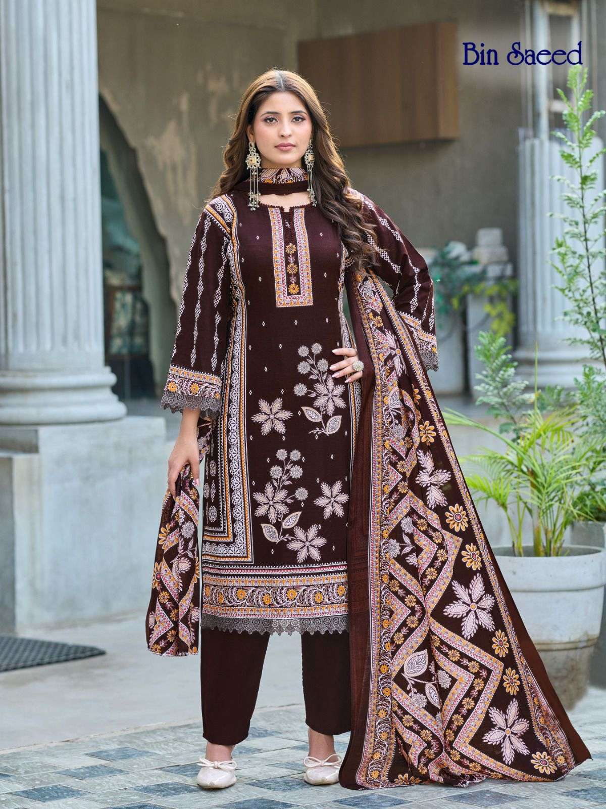 BIN SAEED HEAVY COTTON LUXURY COLLECTION VOL - 04 BY GANESHA - 07