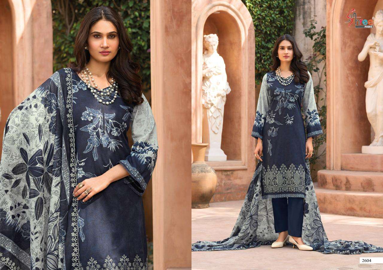 BIN SAEED LAWN COLLECTION VOL - 26 BY SHREE FABS - 04