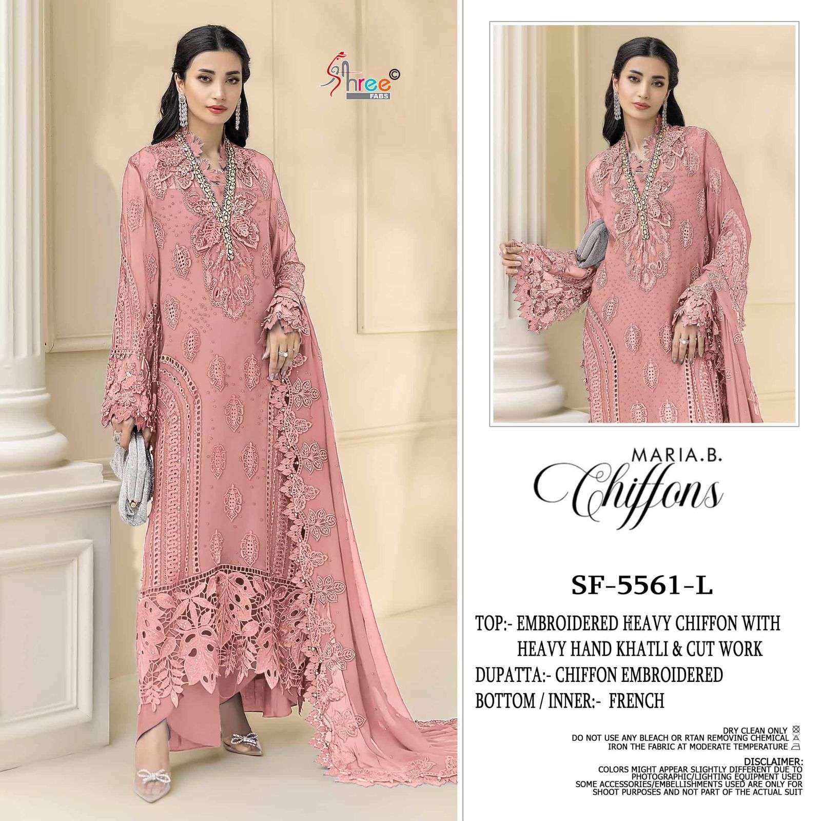 CHIFFONS D.NO. SF - 5561 BY SHREE FABS - 03