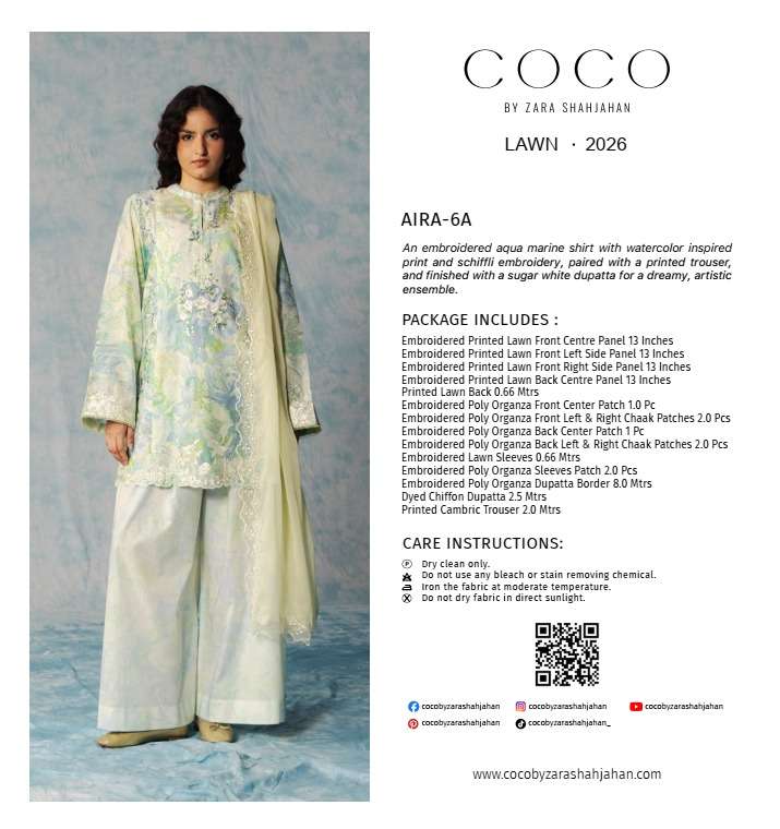 Coco Unstitched Lawn Collection 2026 By Zara Shahjahan-10