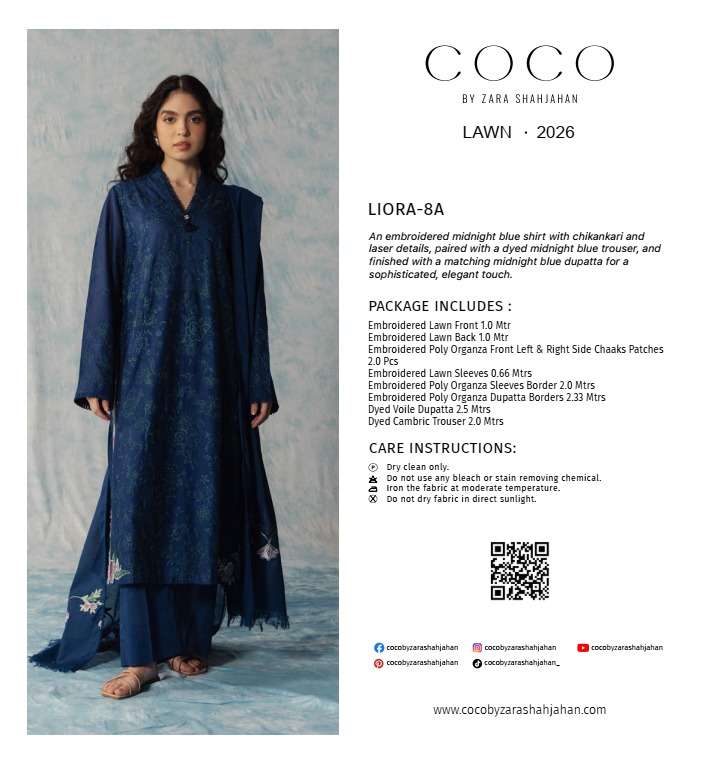 Coco Unstitched Lawn Collection 2026 By Zara Shahjahan-17
