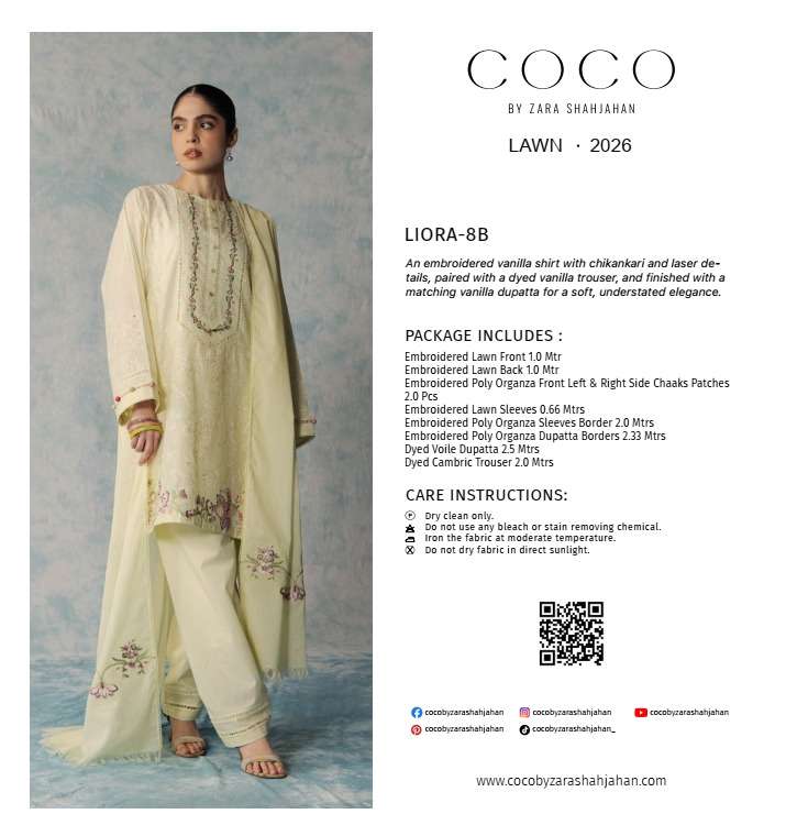 Coco Unstitched Lawn Collection 2026 By Zara Shahjahan-20