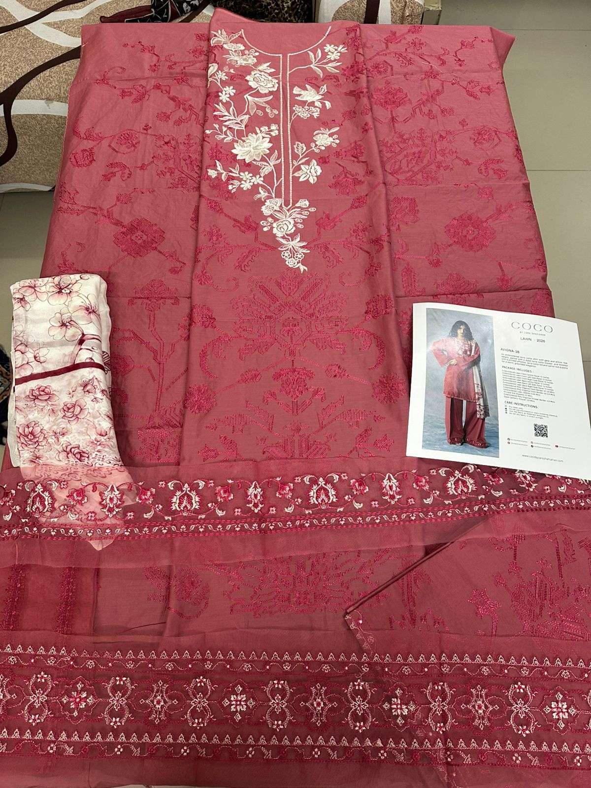 Coco Unstitched Lawn Collection 2026 By Zara Shahjahan-29