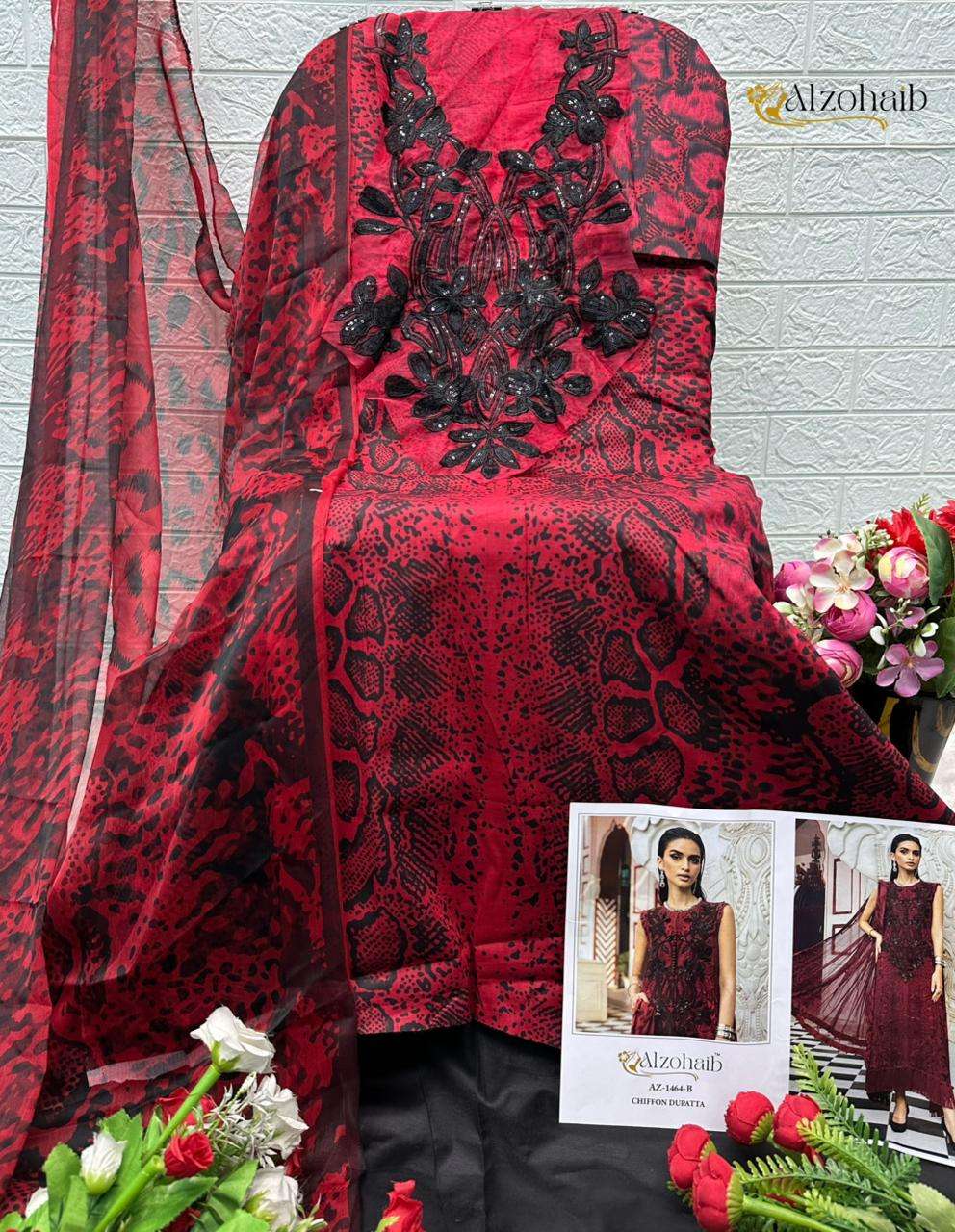 DESIGN NO. AZ-1456-1457-1464C-1464D BY AL ZOHAIB - 06