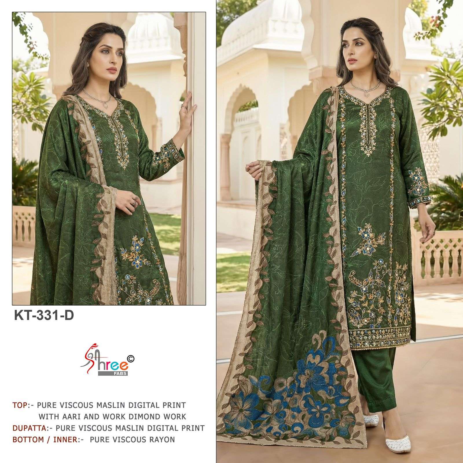 DESIGN NO.- KT - 331 BY SHREE FABS - 04