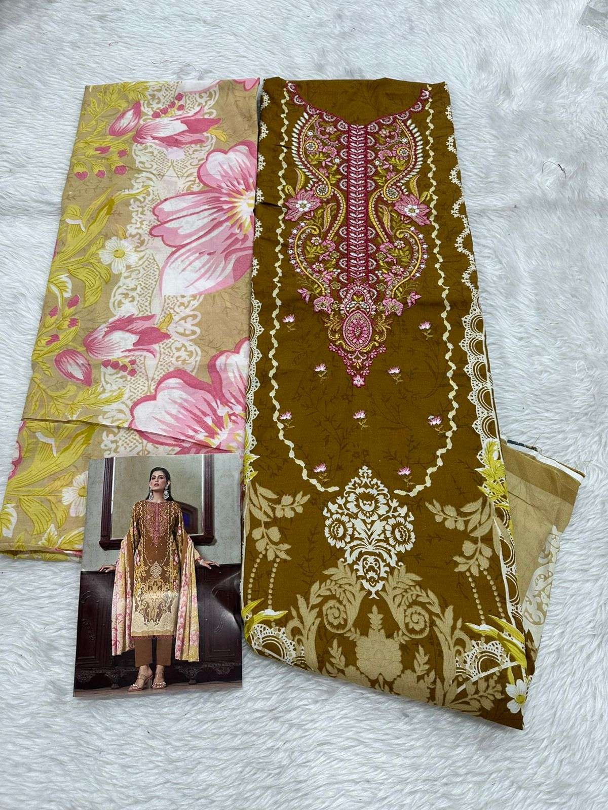 Falah Premium Cotton Collection Code - 26022 By Falah Designer - 02