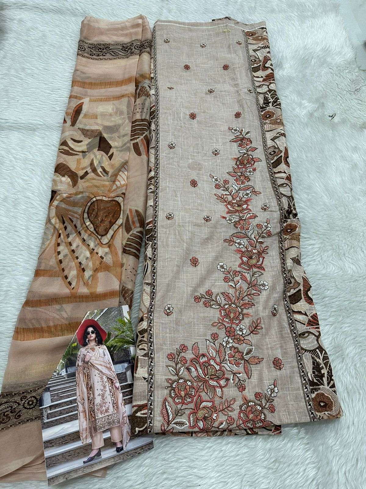 Falah Premium Cotton Collection Code - 26023 By Falah Designer - 02