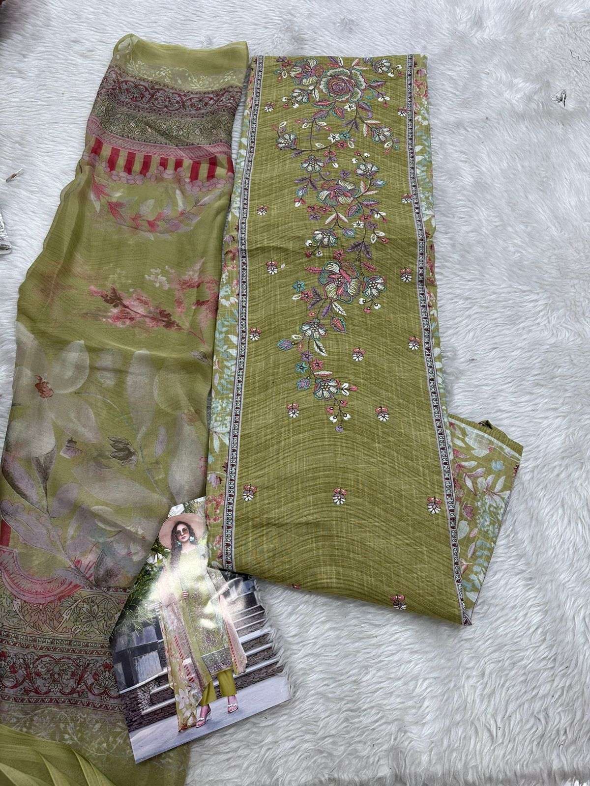 Falah Premium Cotton Collection Code - 26023 By Falah Designer - 03