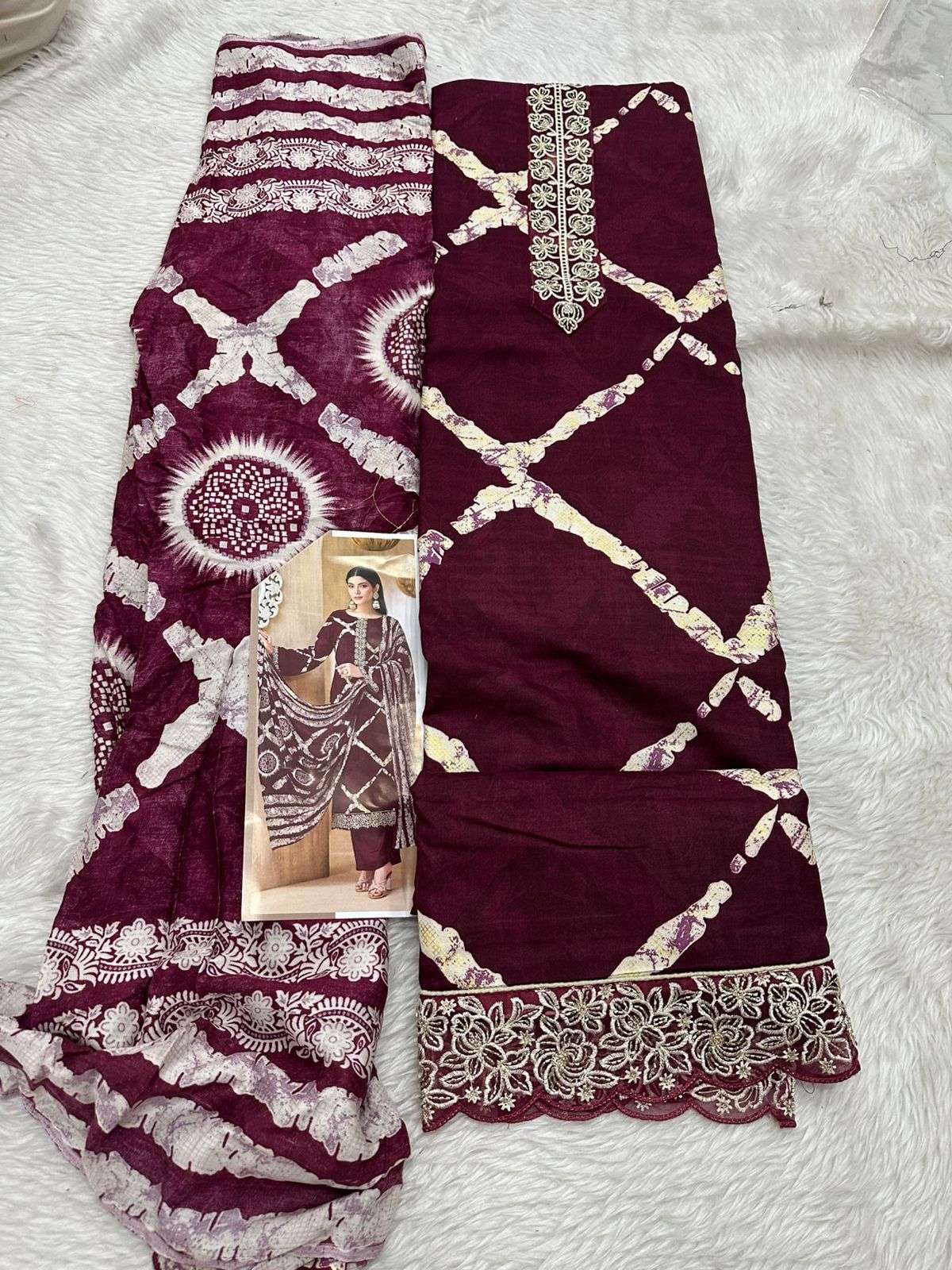 Falah Premium Cotton Collection Code - 26024 By Falah Designer - 04