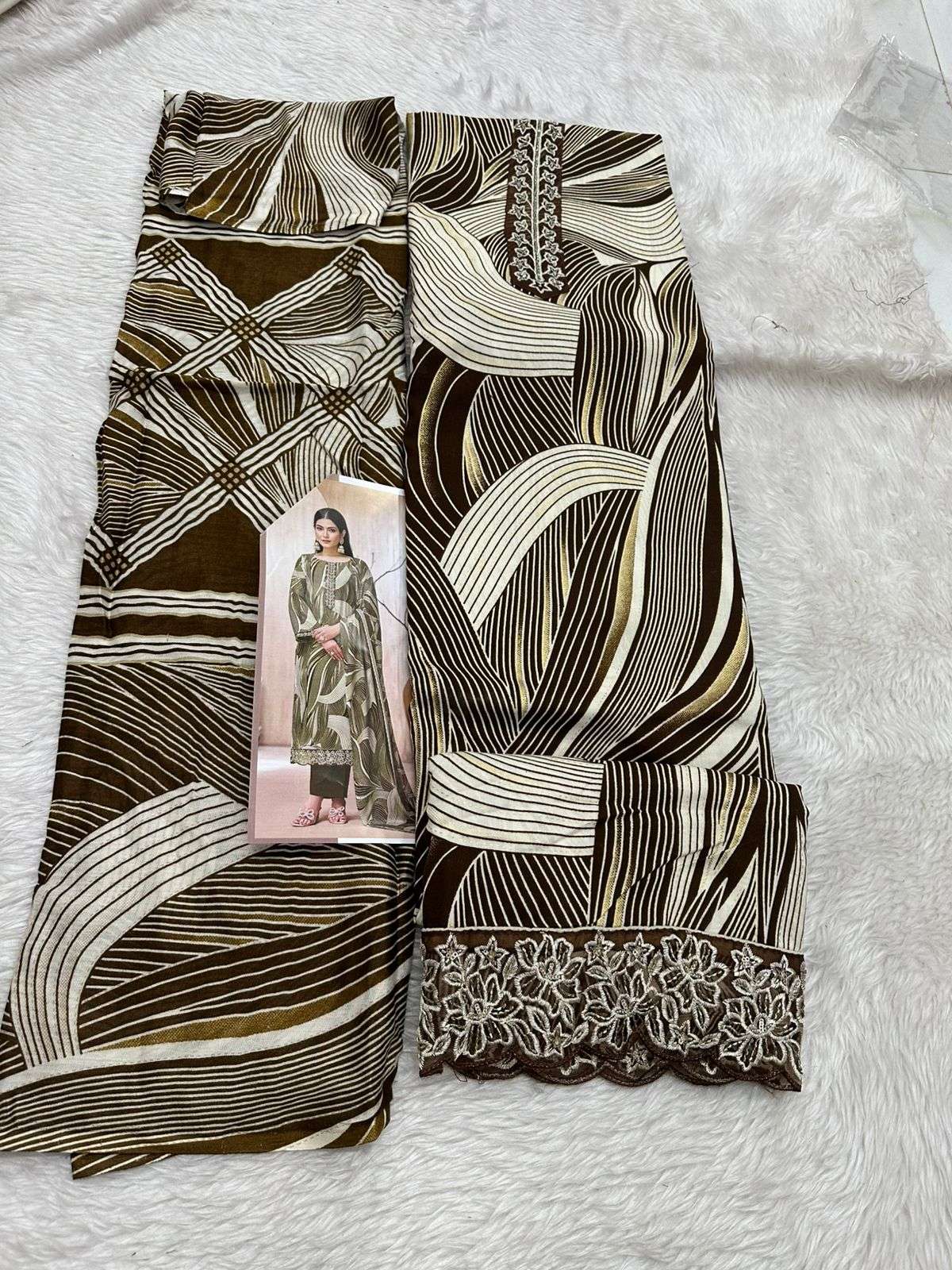 Falah Premium Cotton Collection Code - 26024 By Falah Designer - 05