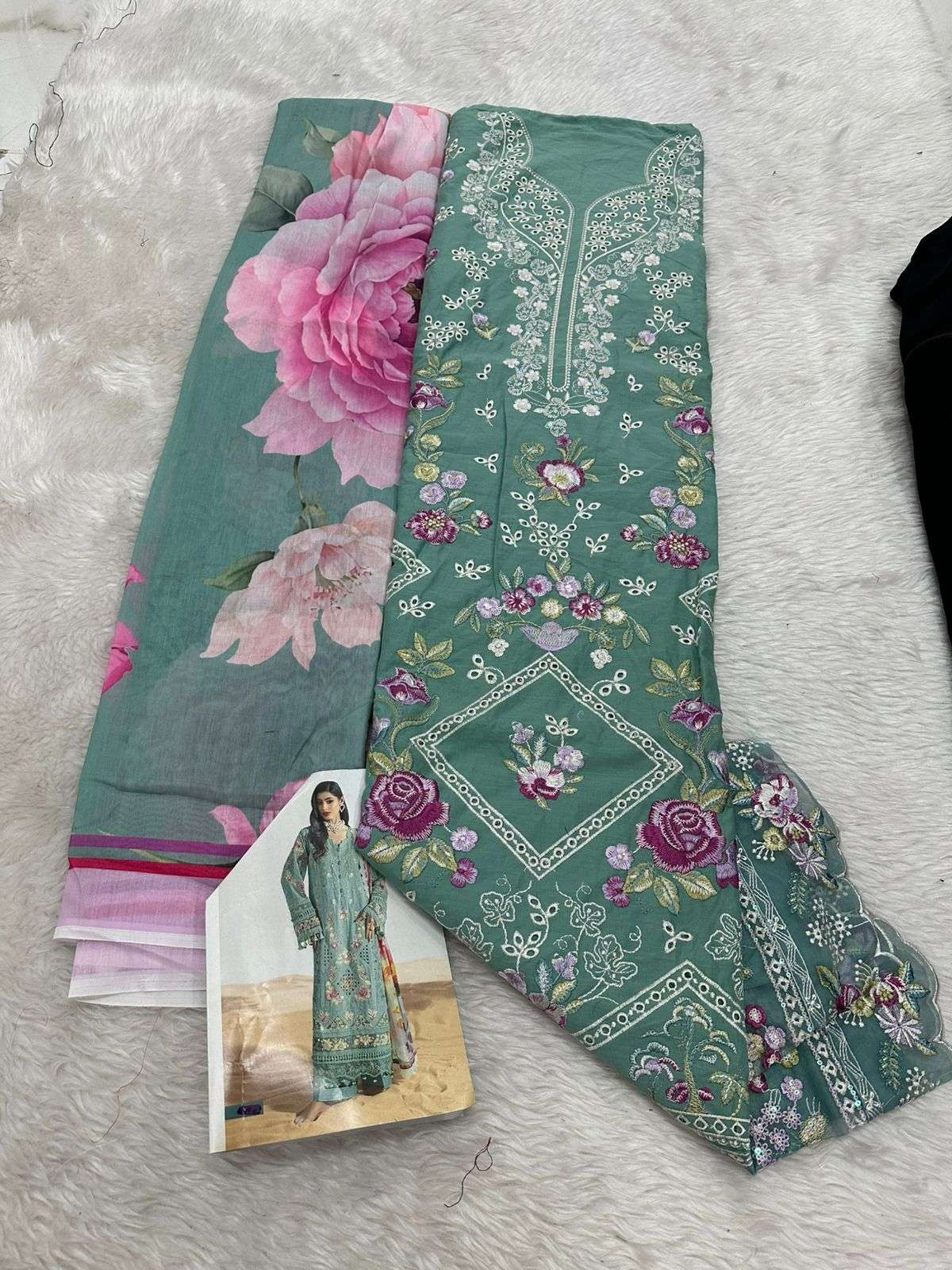 Falah Premium Cotton Collection Code - 26030 By Falah Designer - 01