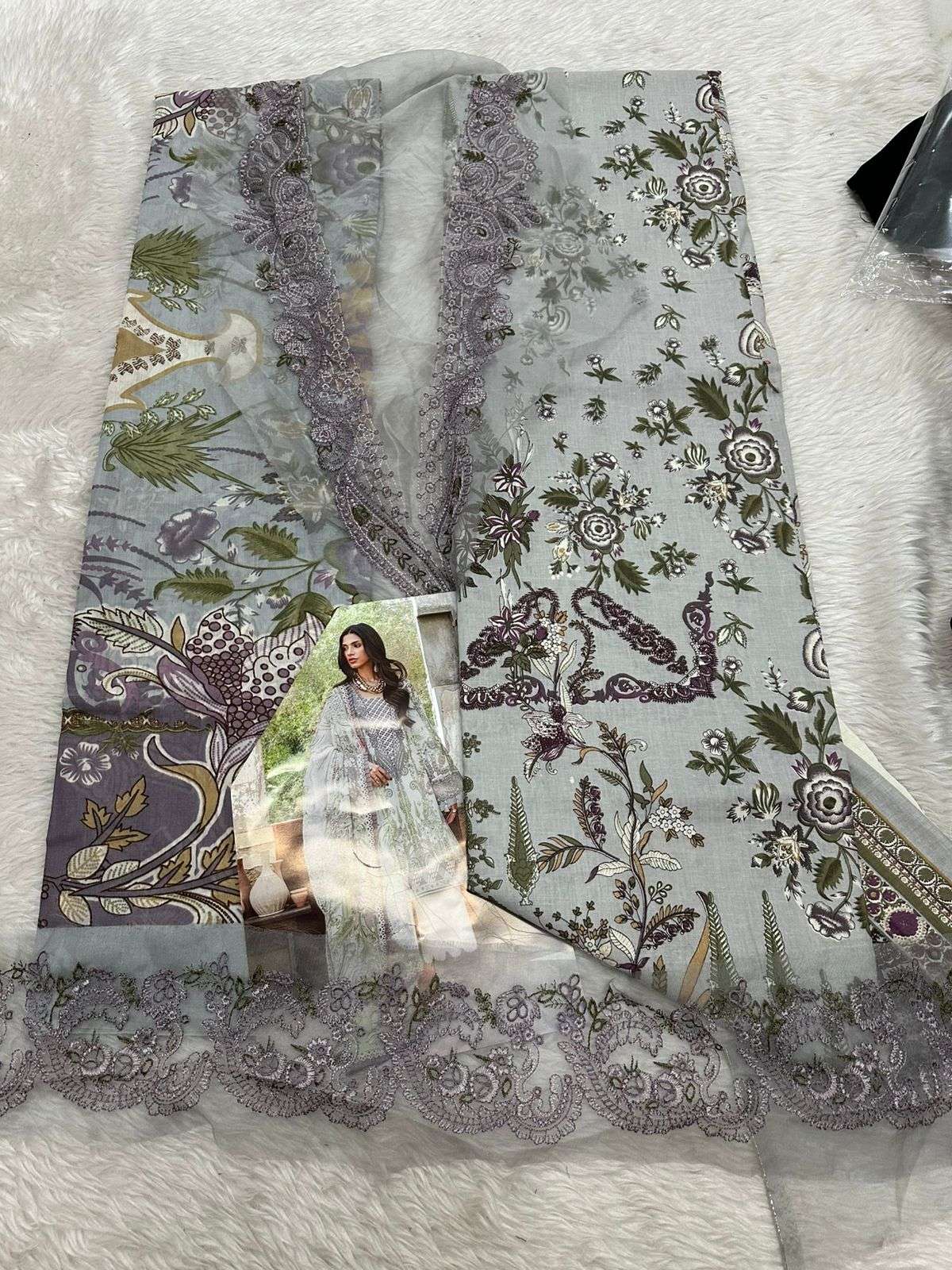 Falah Premium Cotton Collection Code - 26032 By Falah Designer Suits - 03