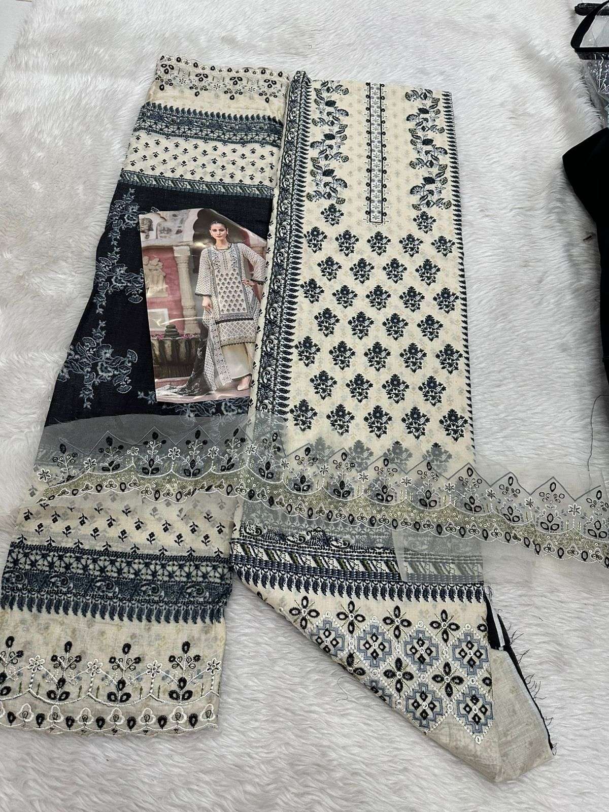 Falah Premium Cotton Collection Code - 26033 By Falah Designer - 04